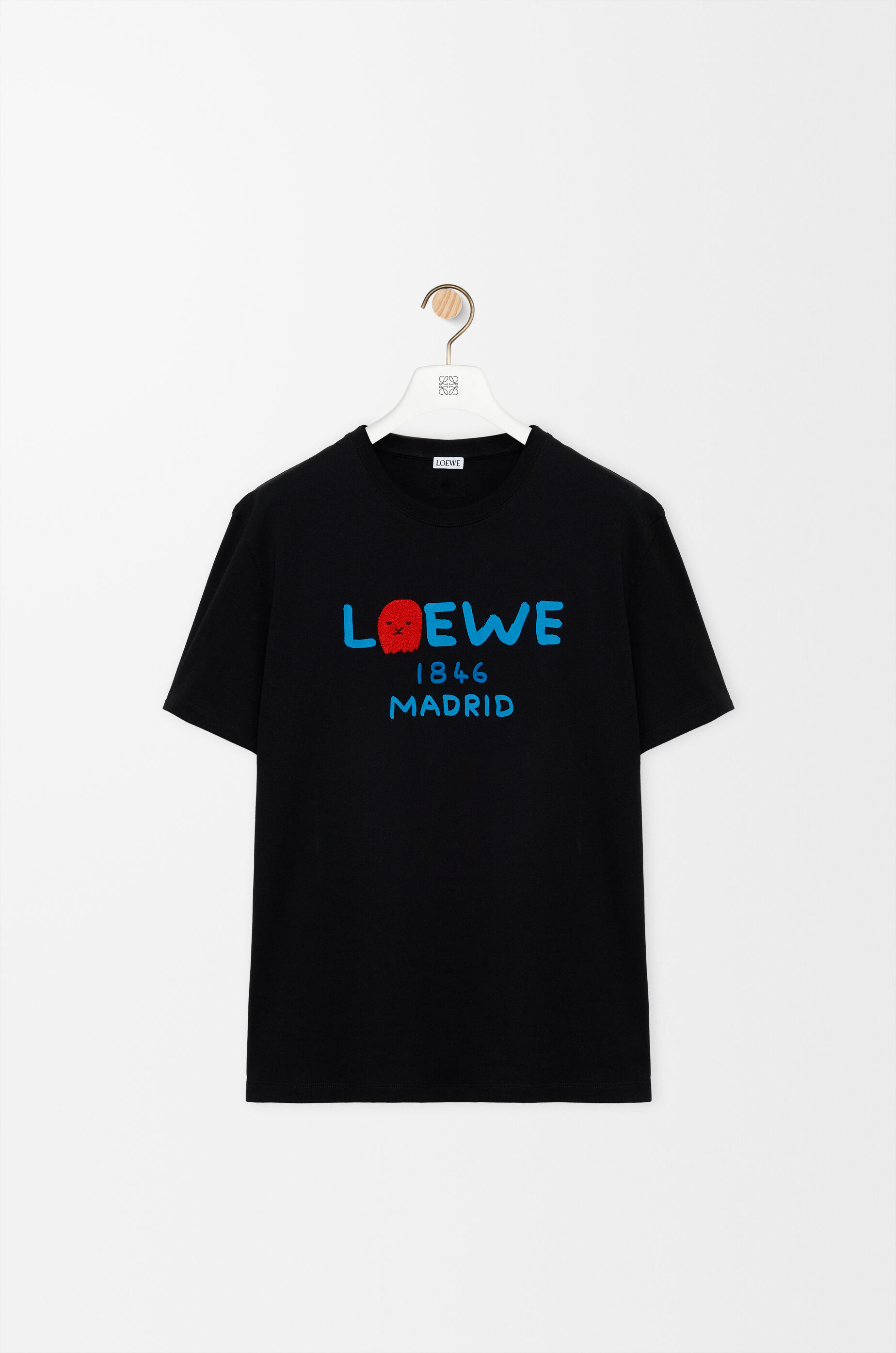 LOEWE Relaxed fit T-shirt in cotton Black