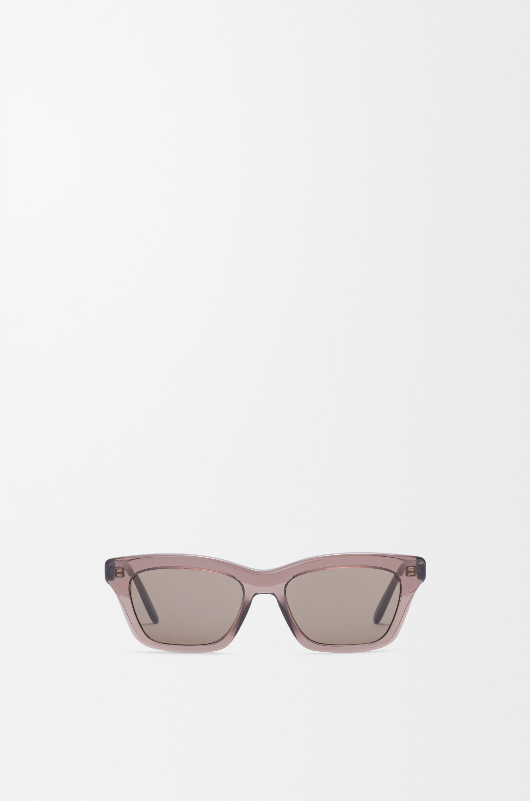LOEWE Sigma Slim sunglasses Transparent Brown