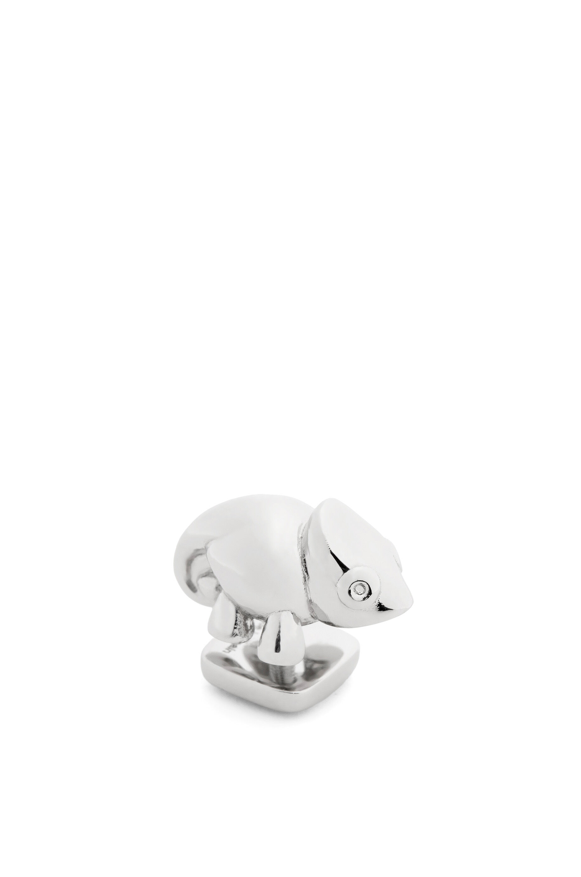LOEWE Chameleon pin in brass Palladium