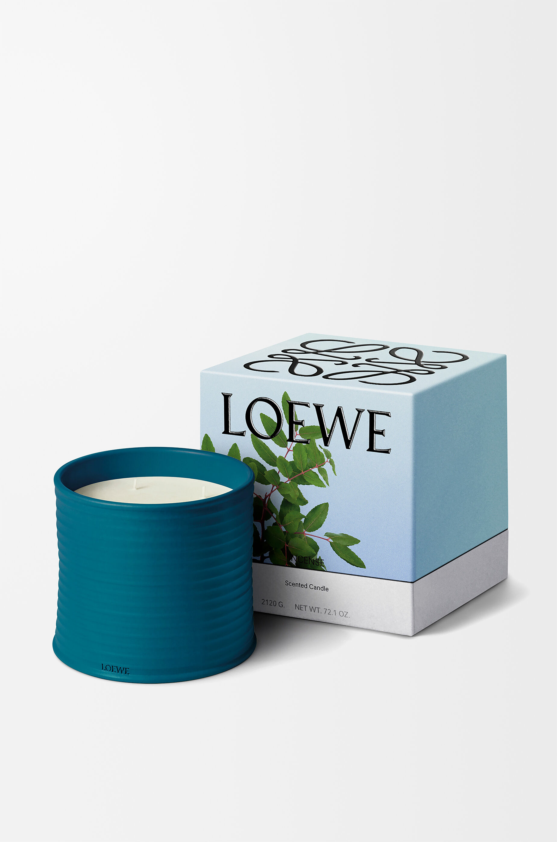 LOEWE Large Incense candle Dark Blue
