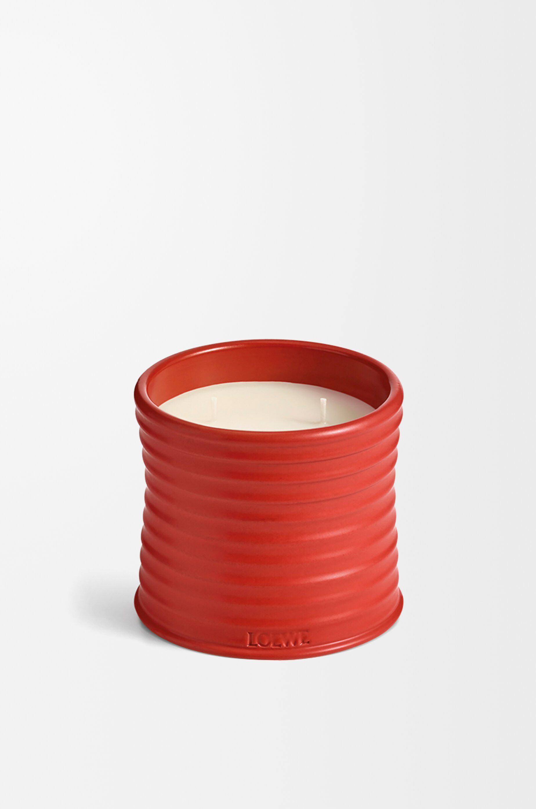 LOEWE Medium Tomato Leaves candle Red