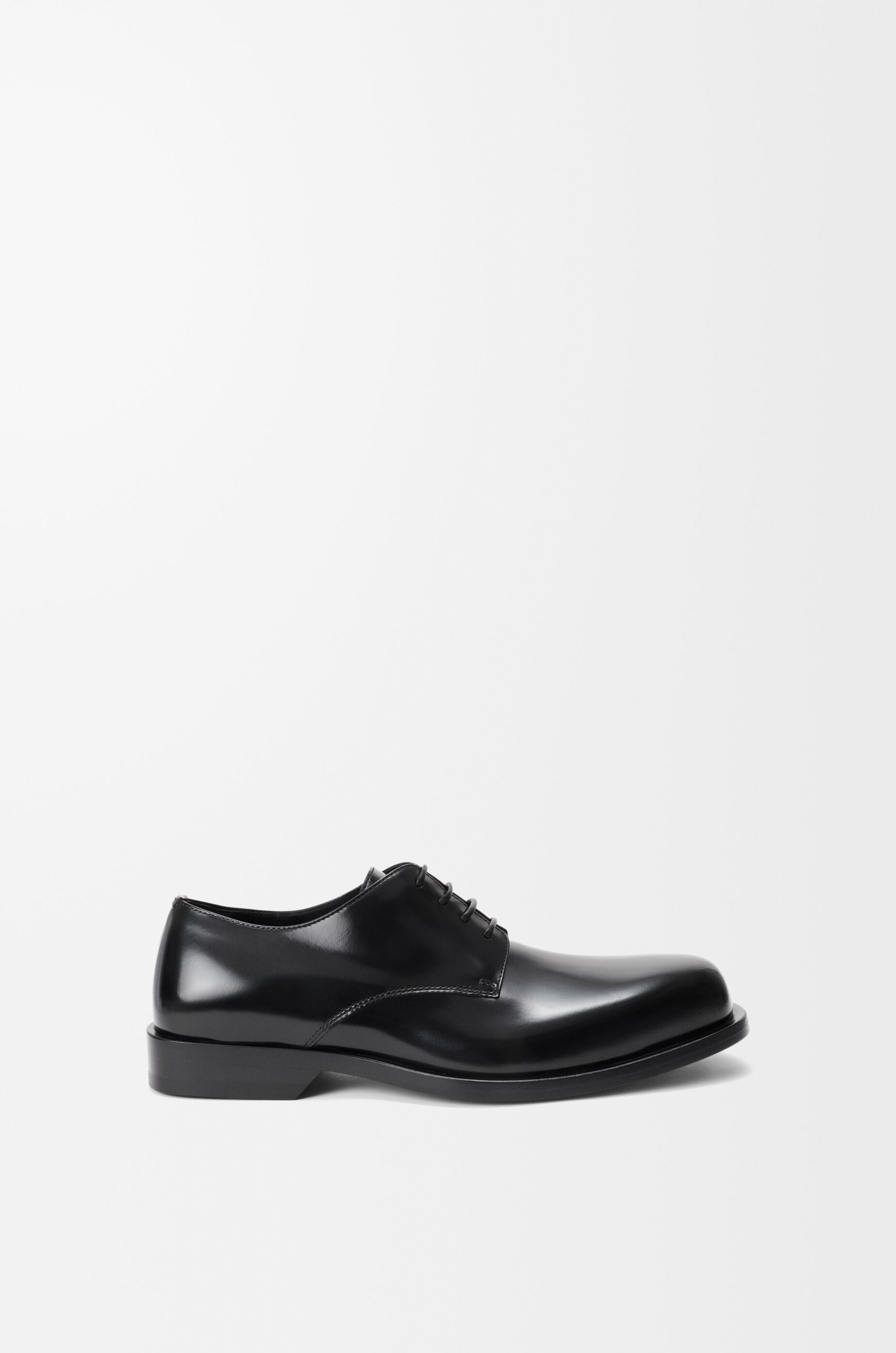 LOEWE Bobine derby in brushed calfskin Black