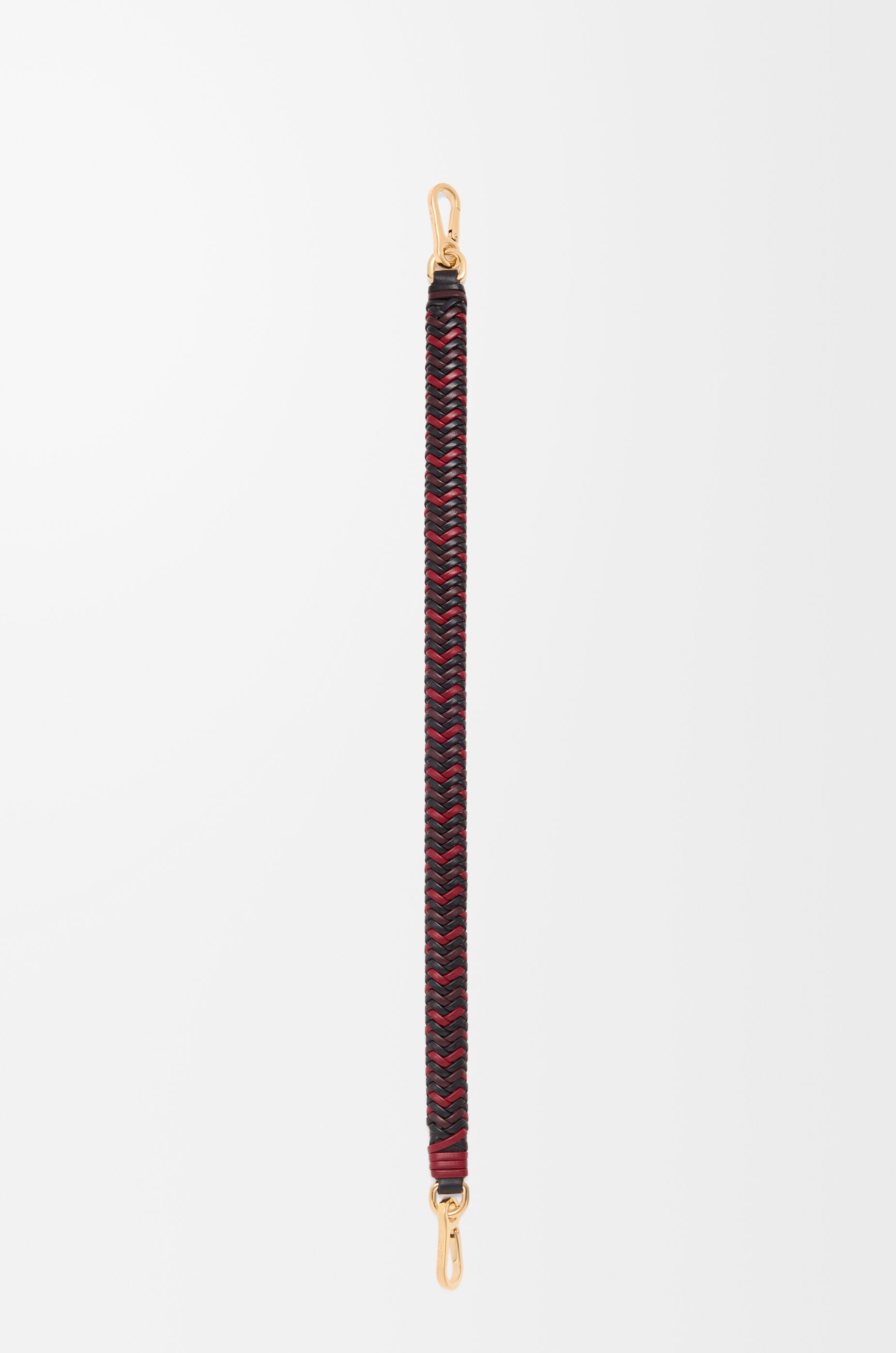 LOEWE Arrow short strap in calfskin Black/Multicolor