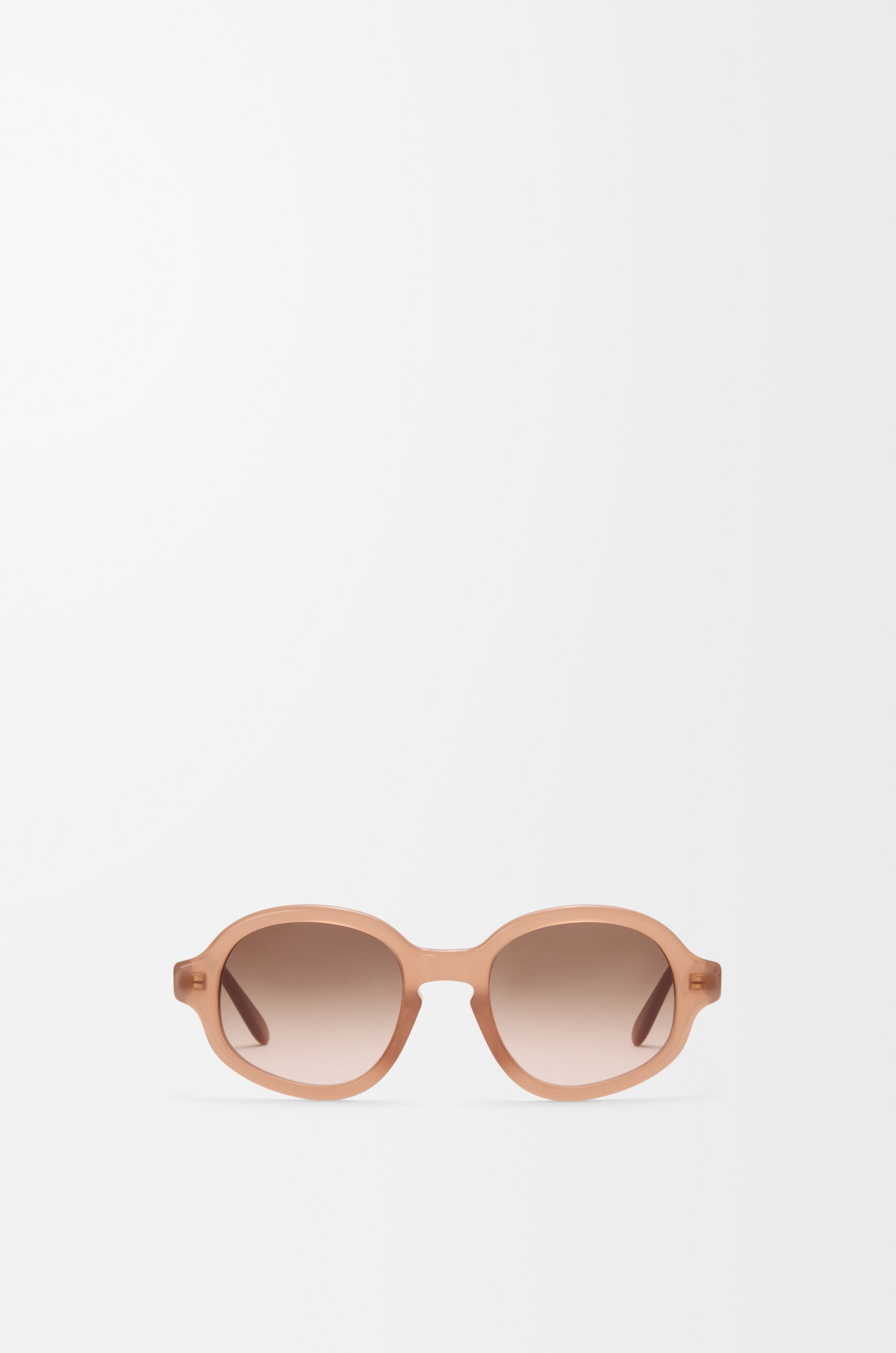 LOEWE Delta Slim sunglasses Milky Caramel