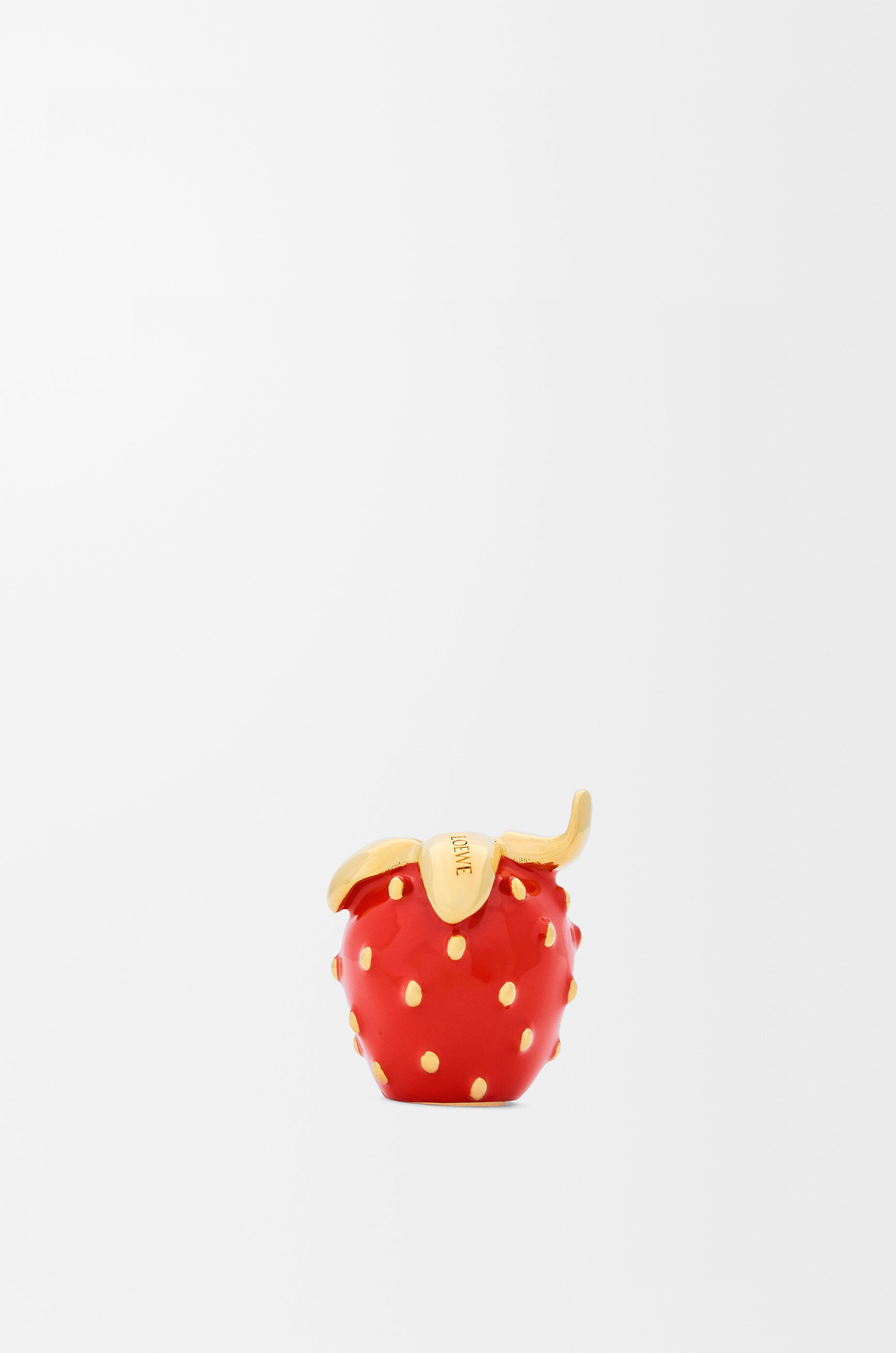 LOEWE Strawberry dice Red