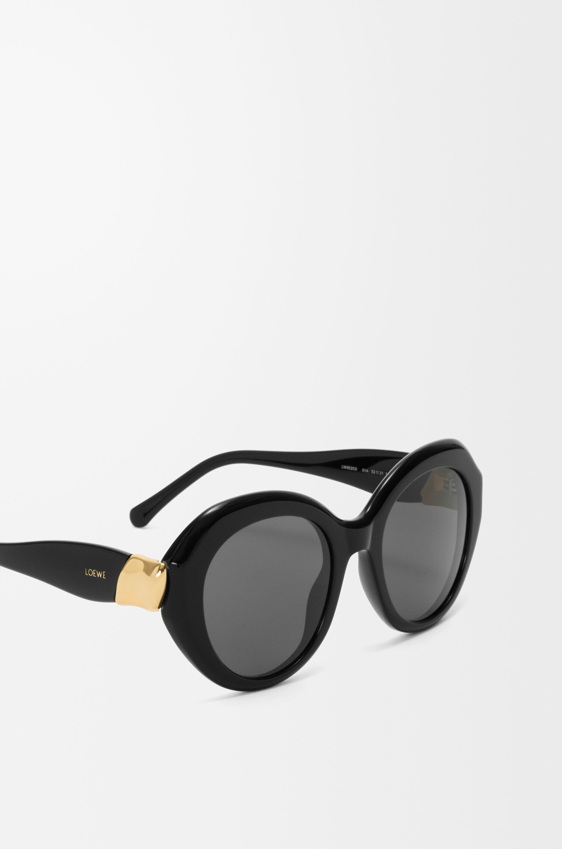 LOEWE Coil Butterfly sunglasses Black