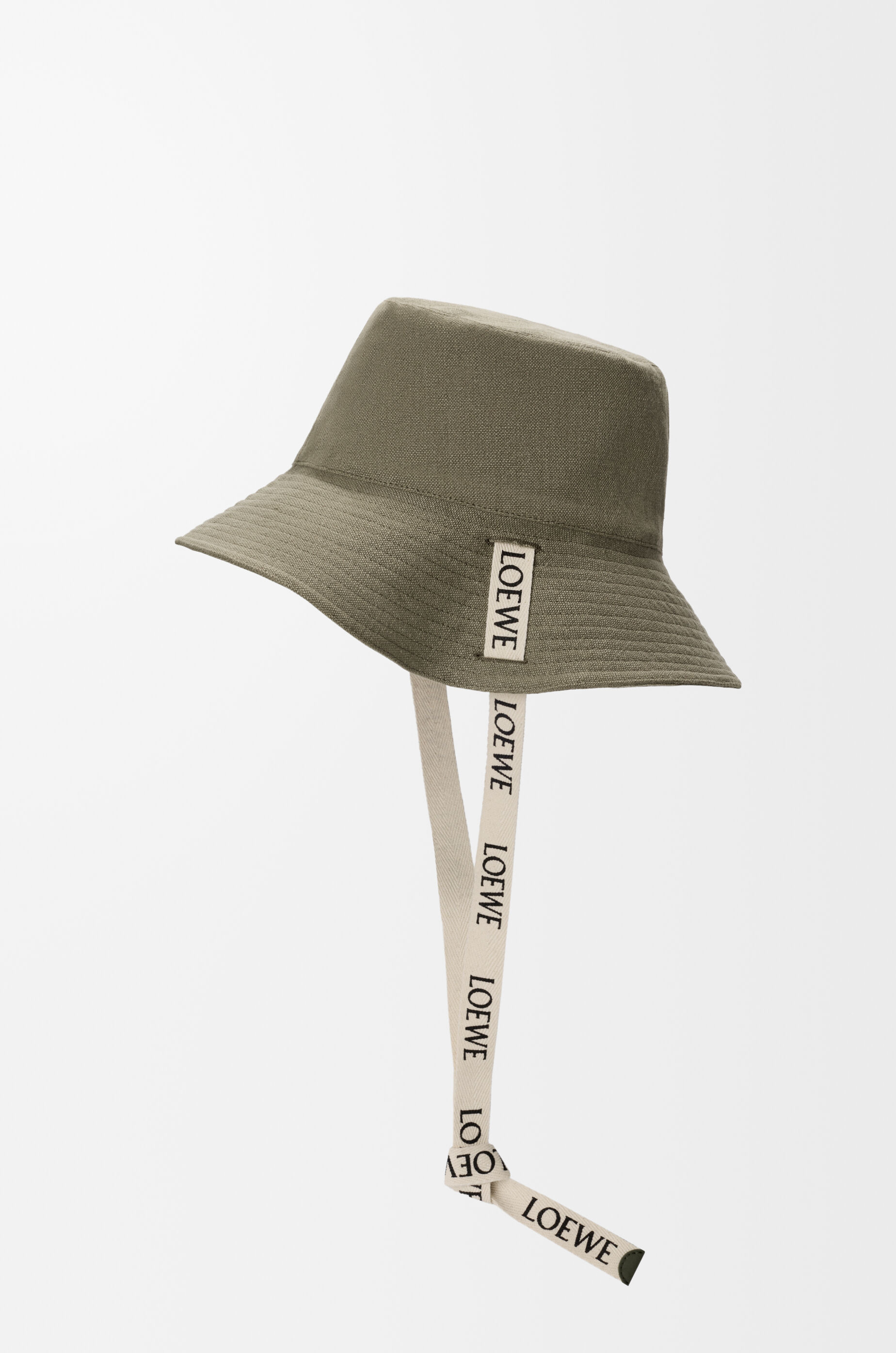 LOEWE Fisherman hat in canvas Dark Khaki