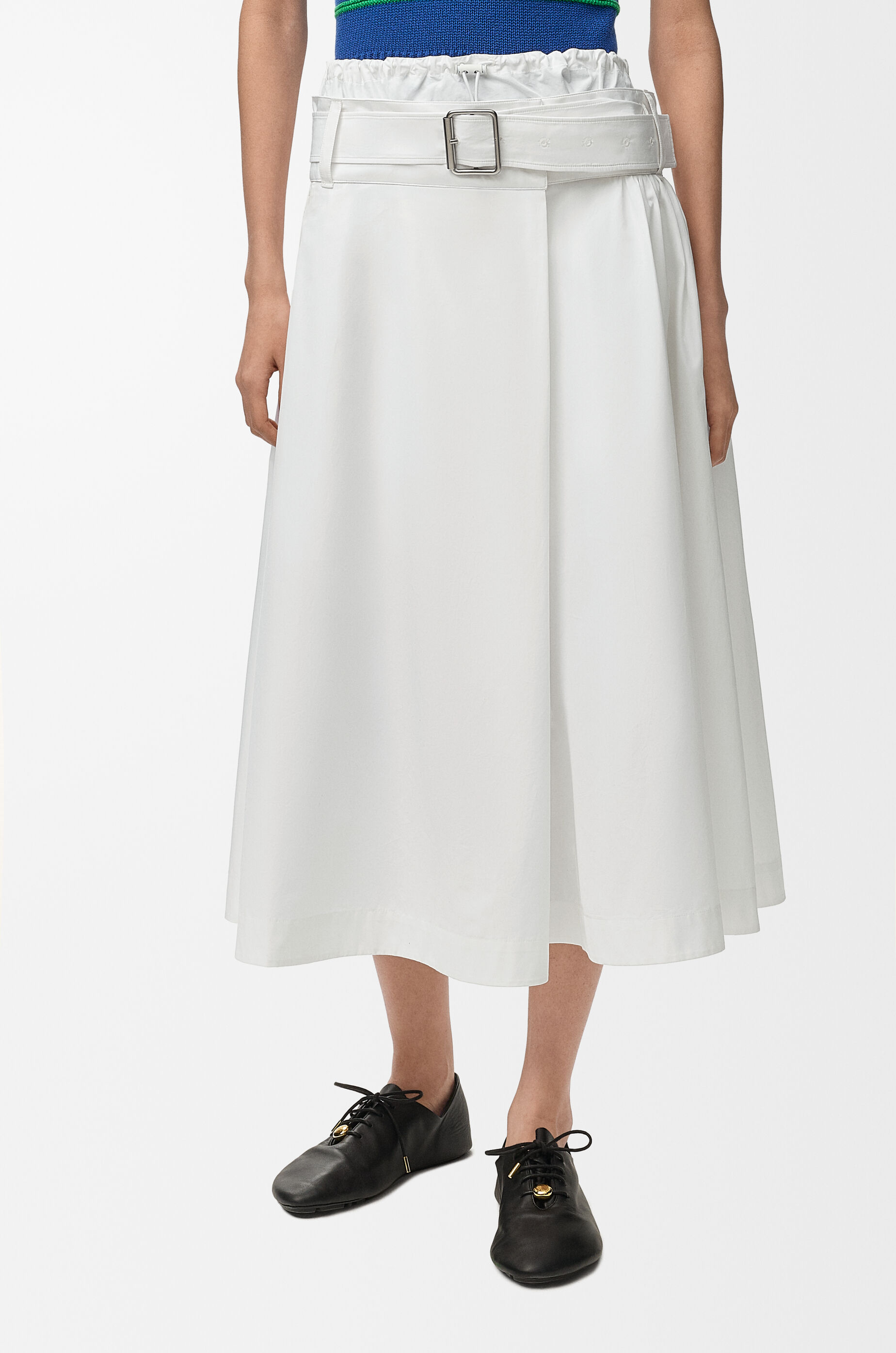 LOEWE Skirt in cotton White