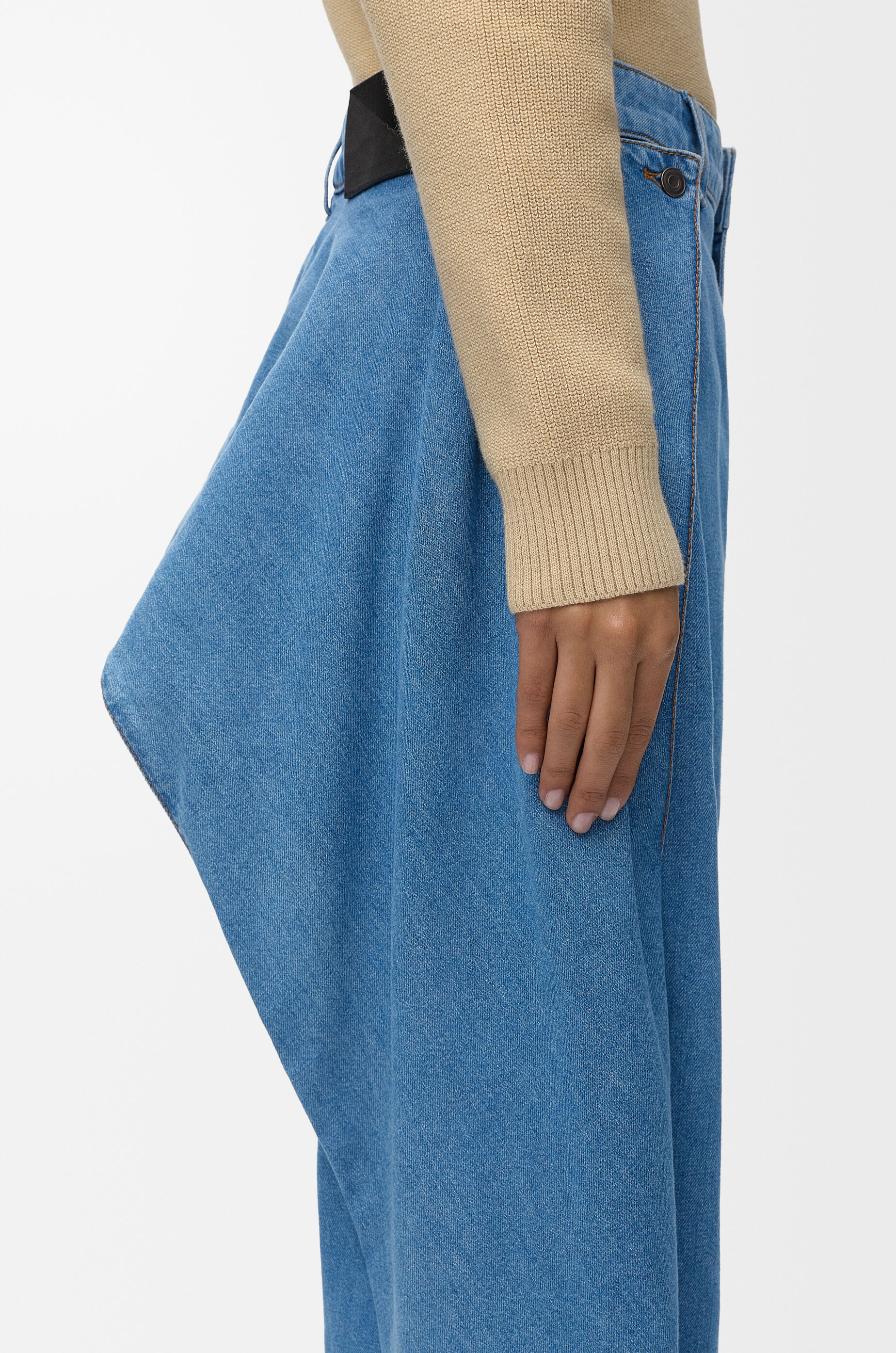 LOEWE Jeans in denim Light Blue
