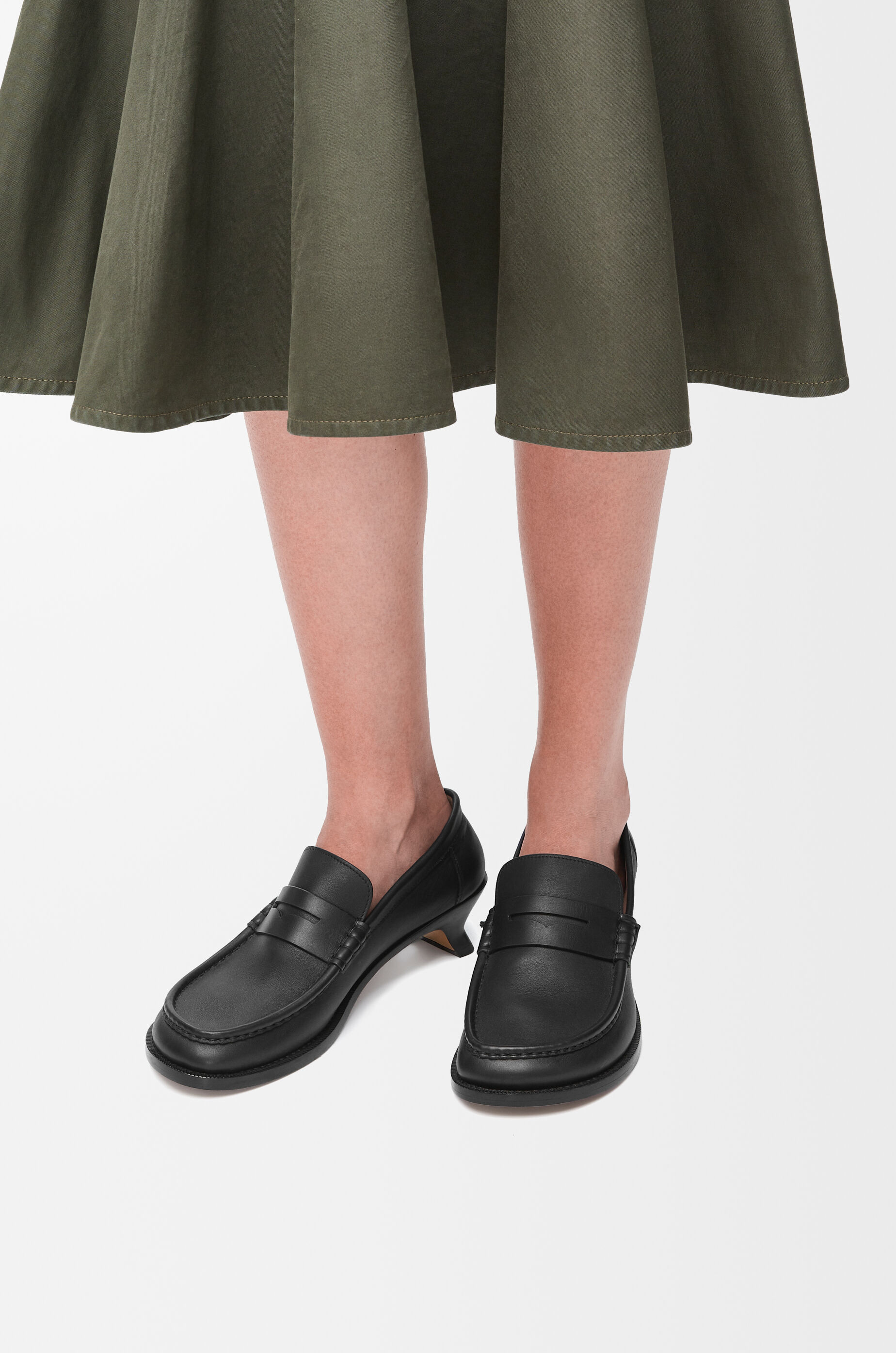 LOEWE Campo loafer in soft calfskin Black