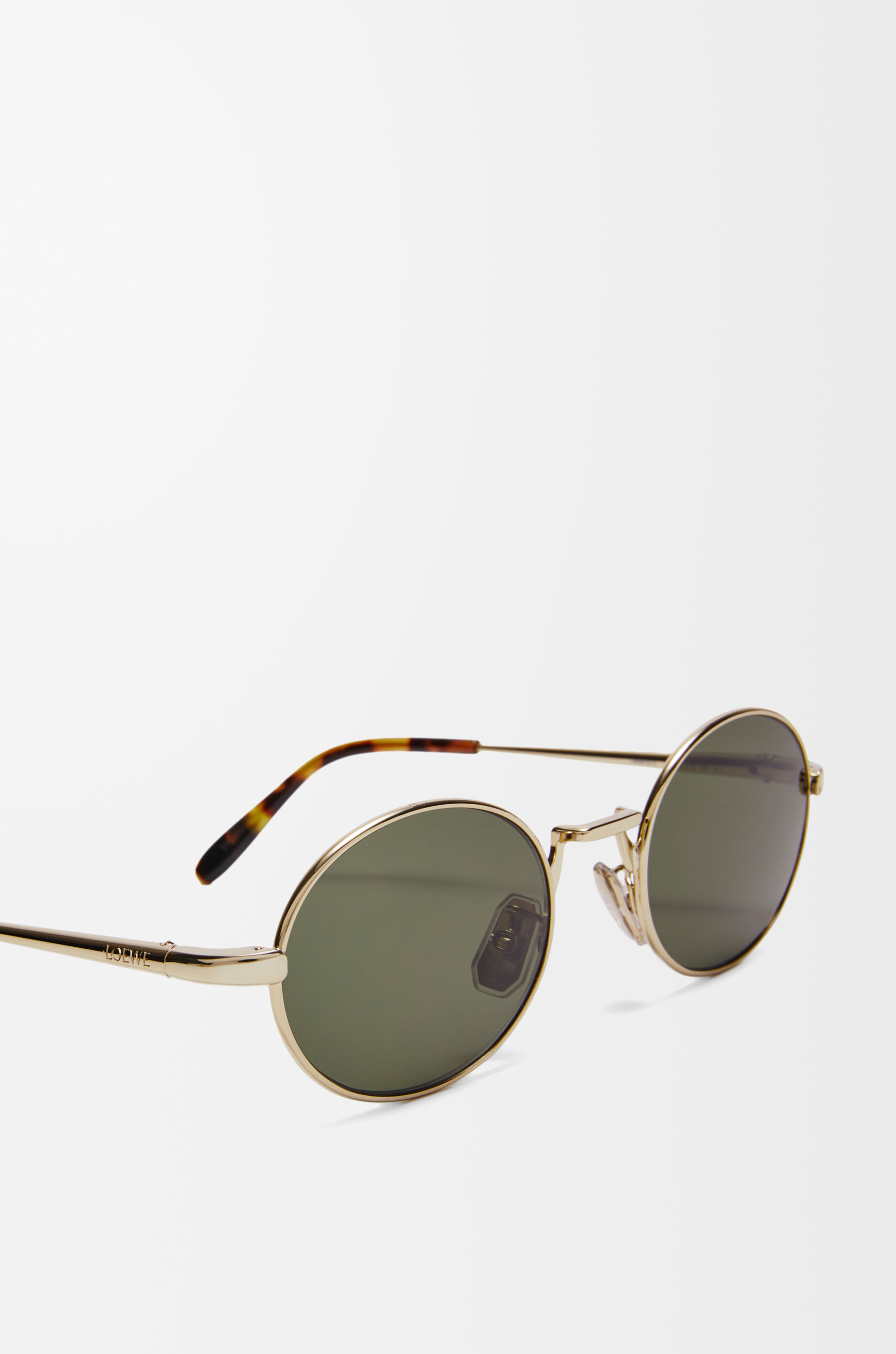 LOEWE Groove Oval sunglasses Green