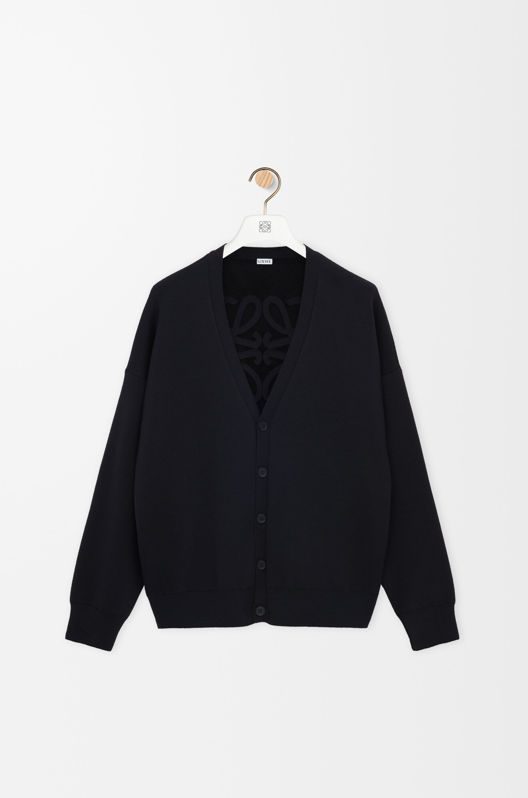 LOEWE Cardigan in wool blend Black