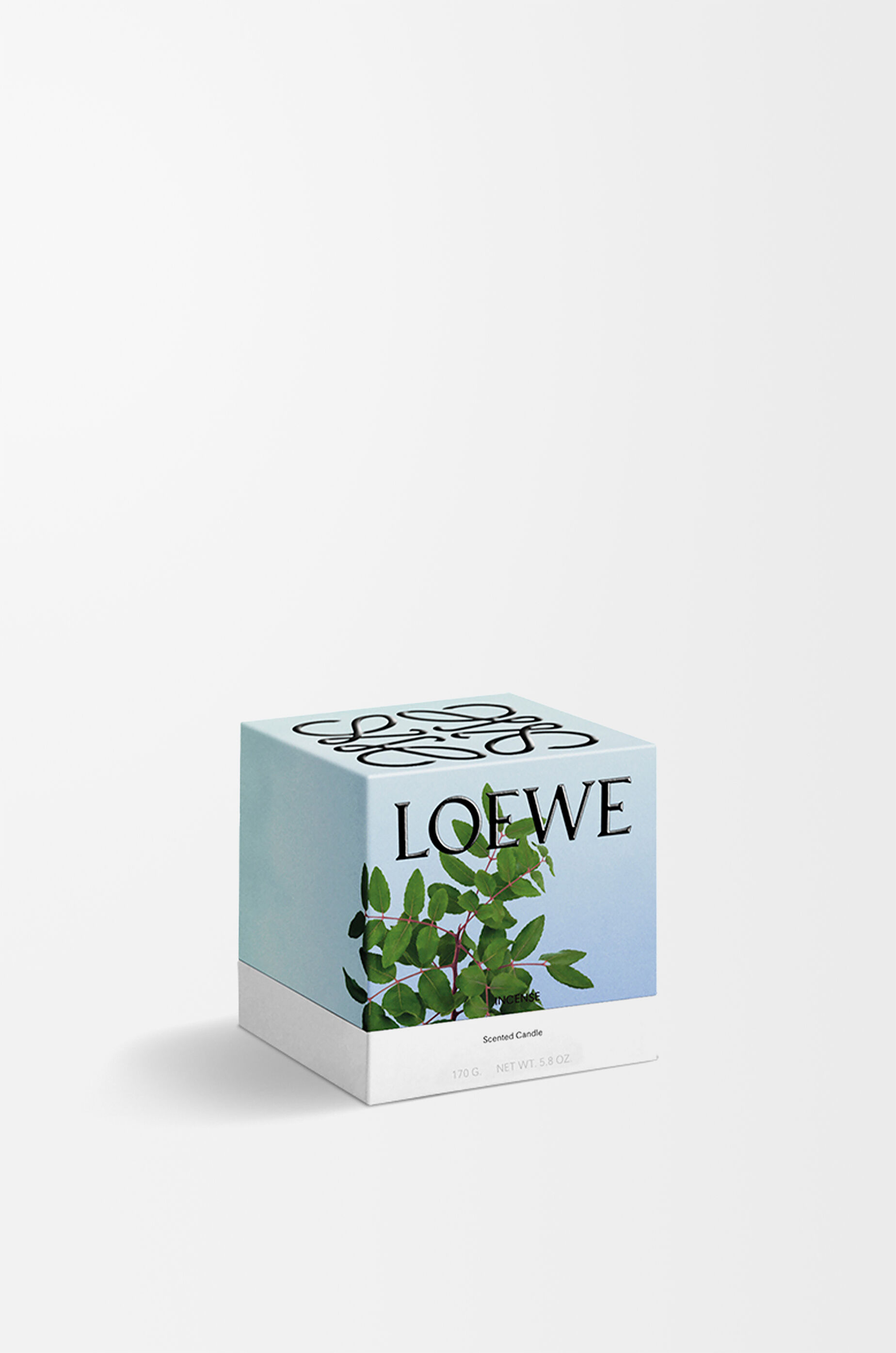 LOEWE Small Incense candle Dark Blue