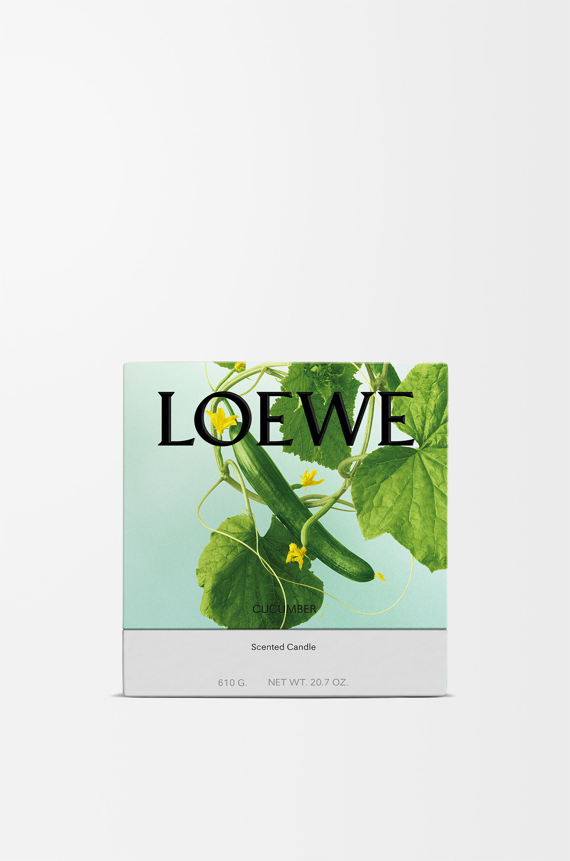 LOEWE Medium Cucumber candle Light Green