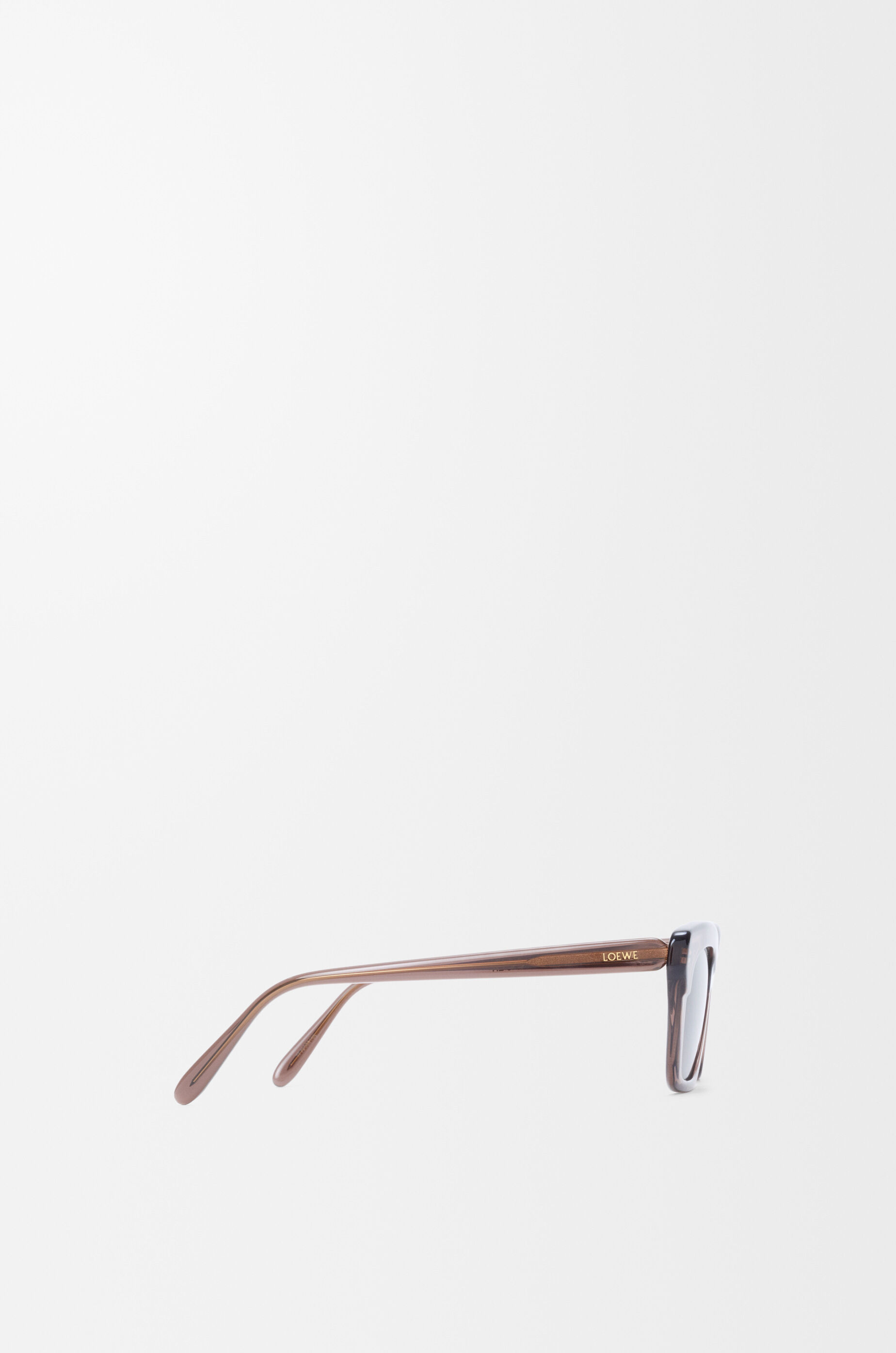 LOEWE Sigma Slim sunglasses Transparent Brown