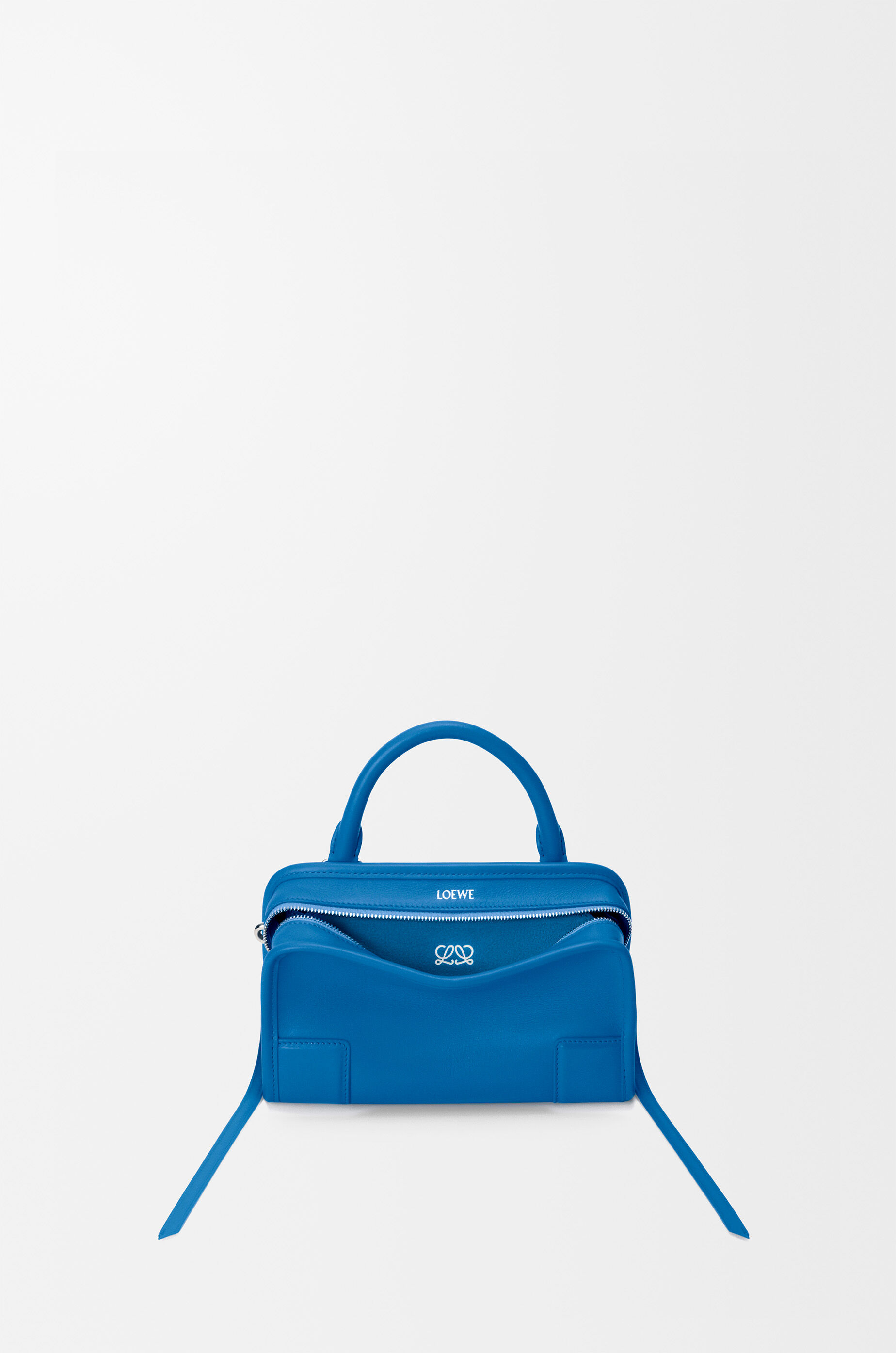 LOEWE Mini Amazona 180 bag in soft calfskin Royal Azur