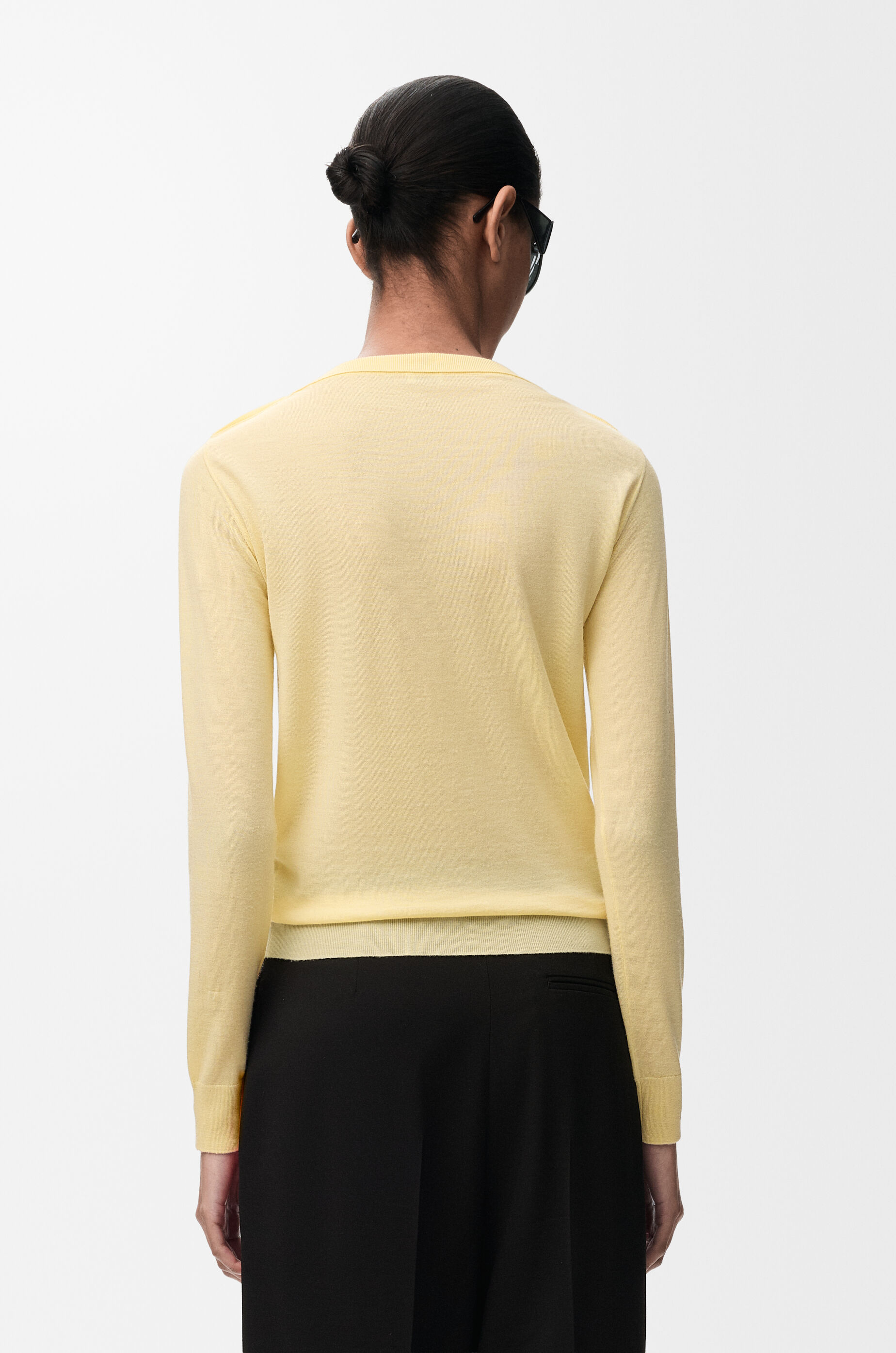 LOEWE Sweater in merino wool Light Yellow