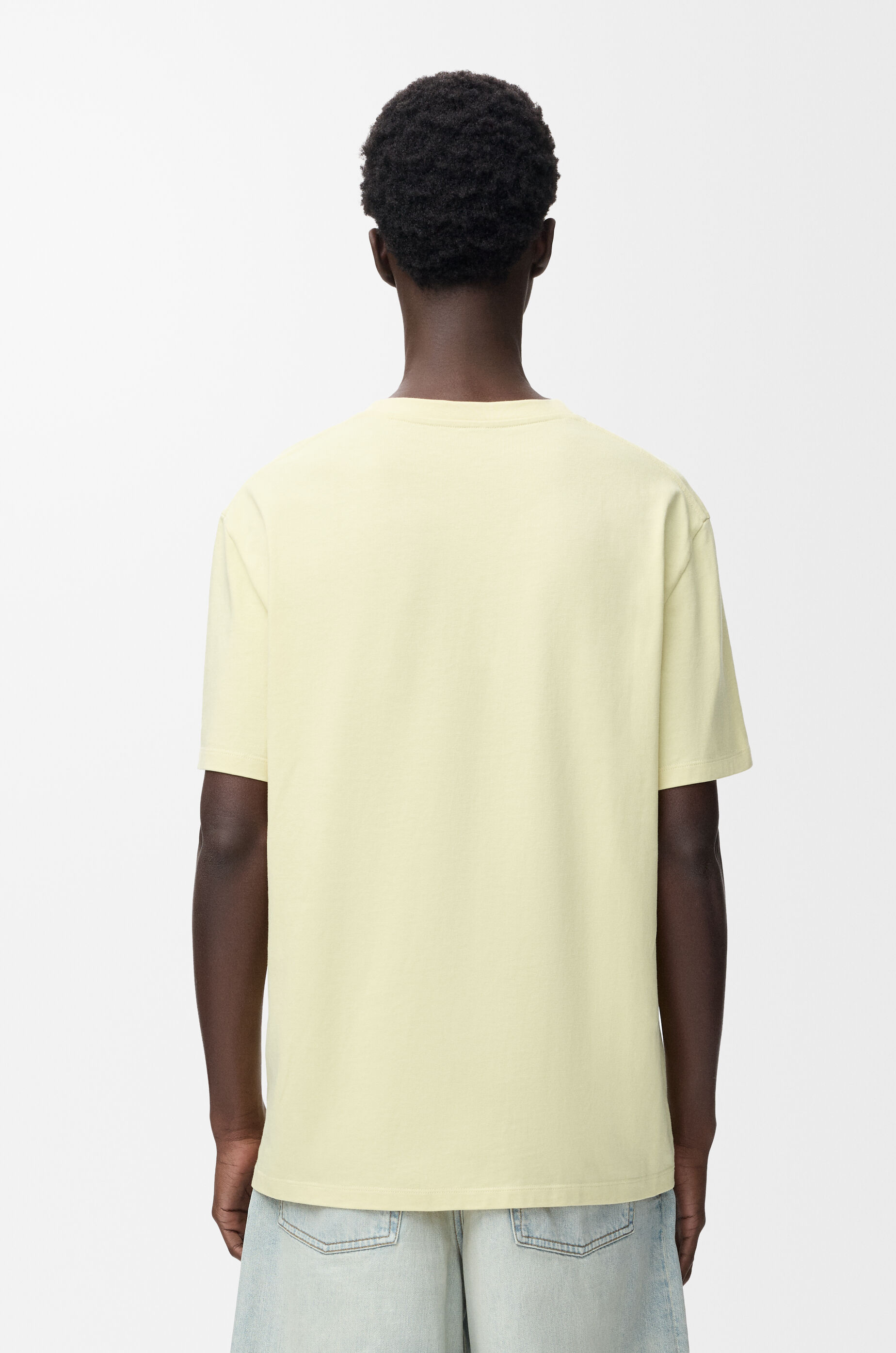 LOEWE Relaxed fit T-shirt in cotton Light Yellow