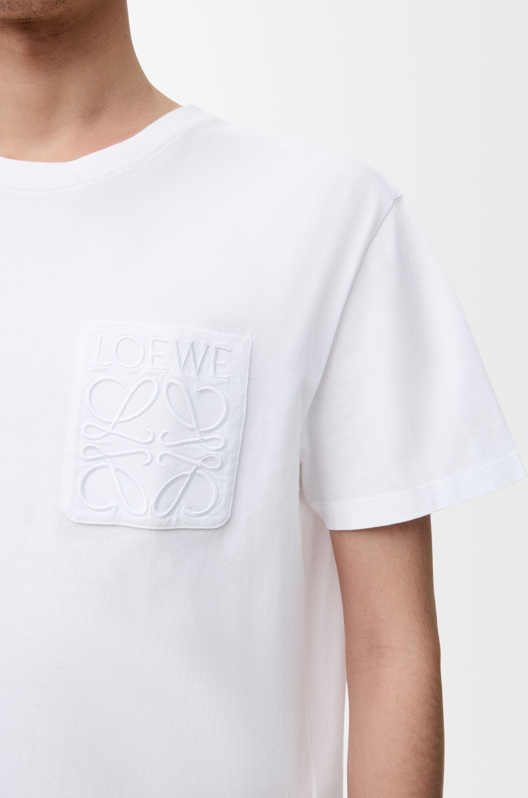 LOEWE Relaxed fit T-shirt in cotton White