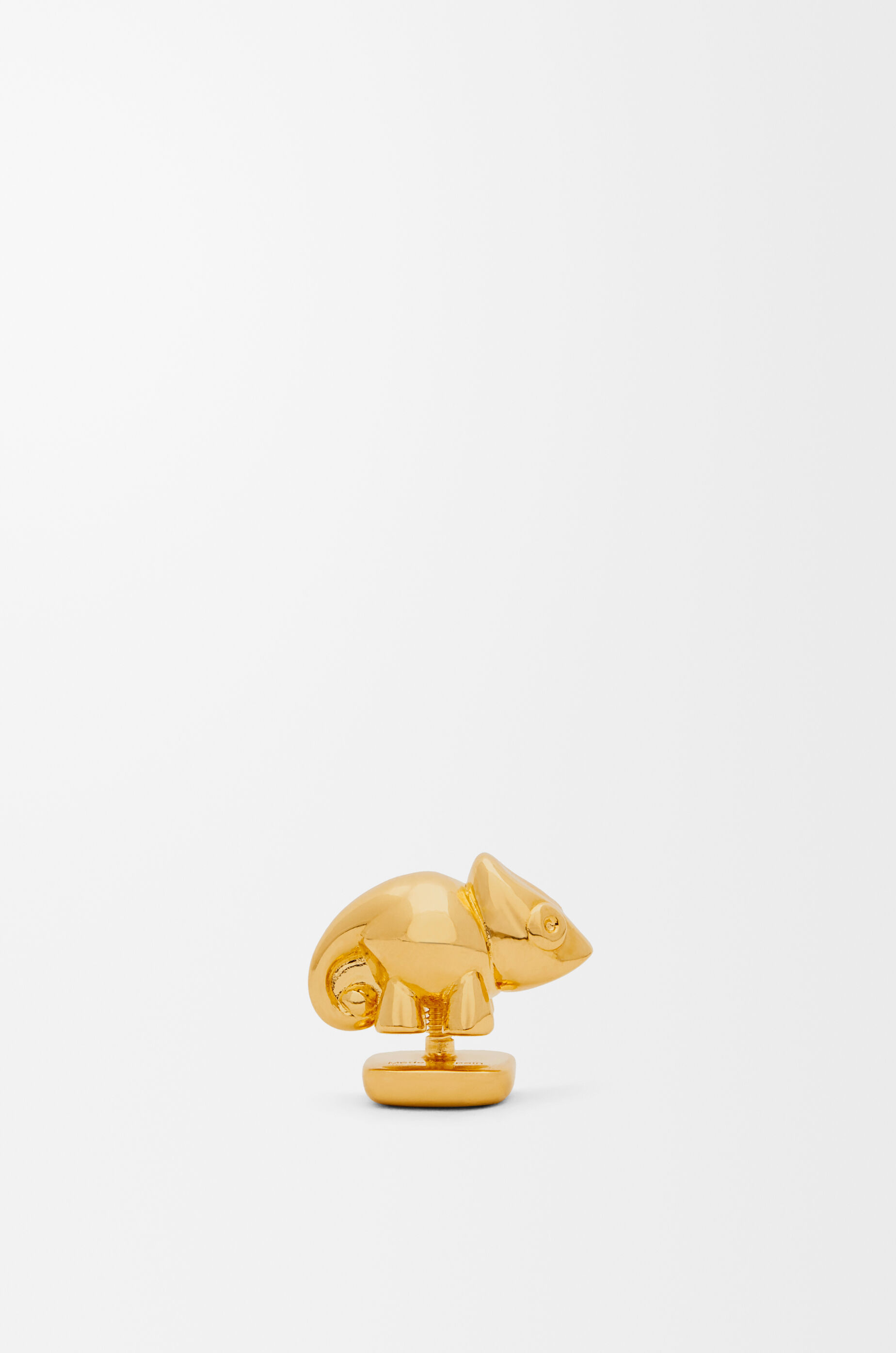 LOEWE Chameleon pin in brass Gold