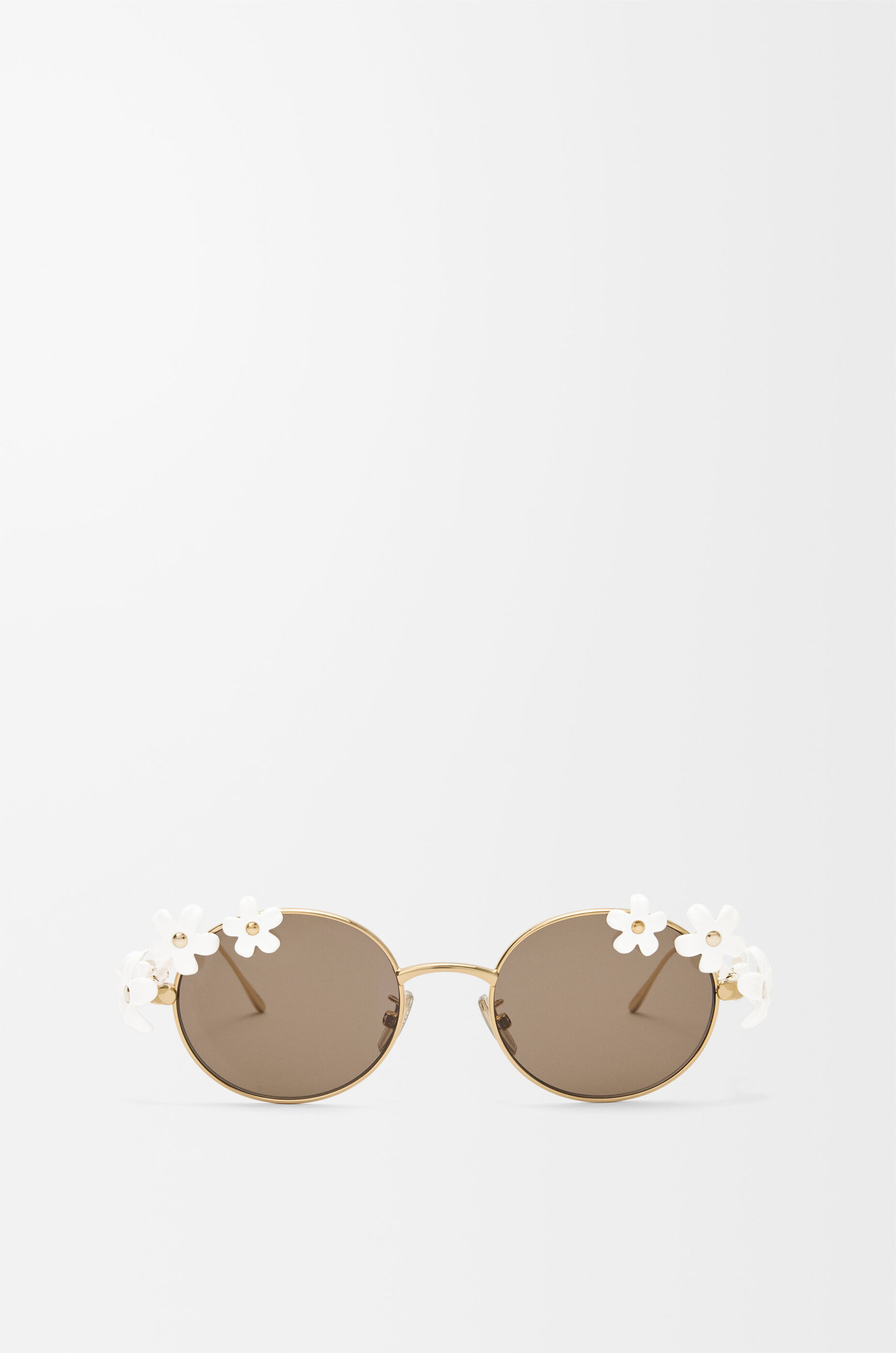 LOEWE Daisy Field sunglasses White