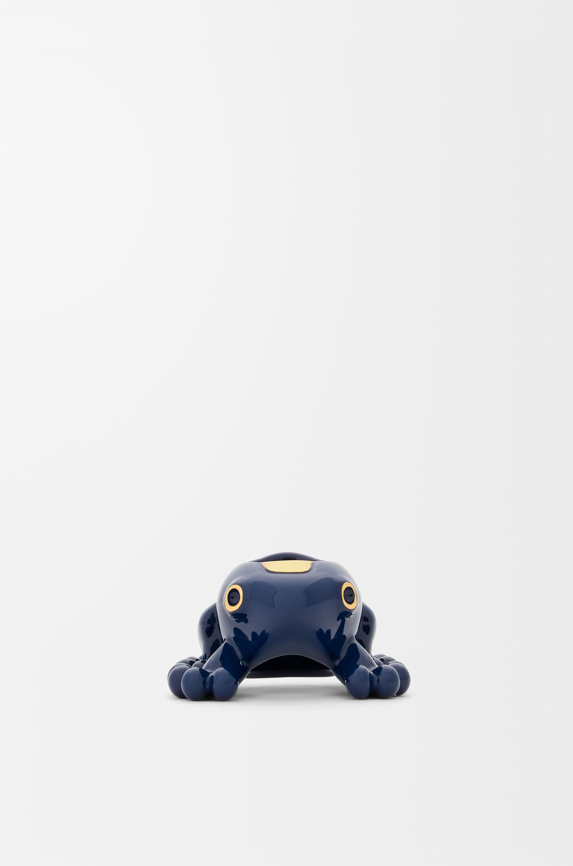 LOEWE Frog dice Navy/Gold