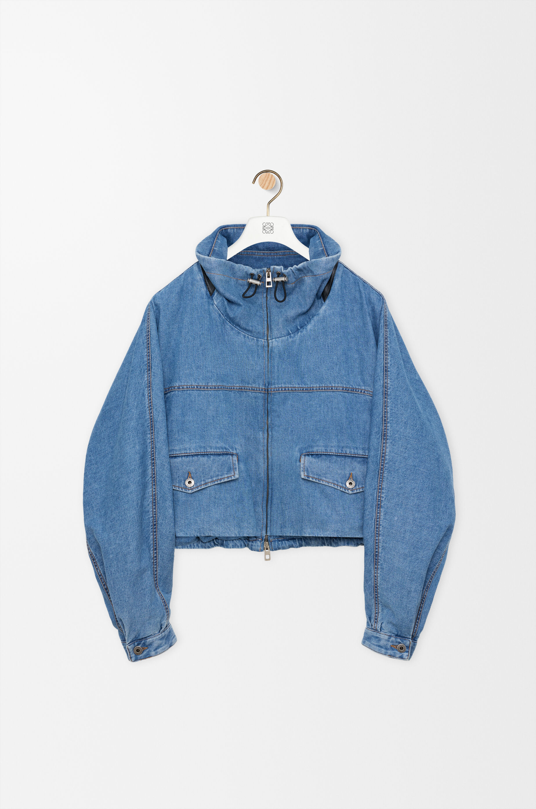 LOEWE Jacket in denim Light Blue