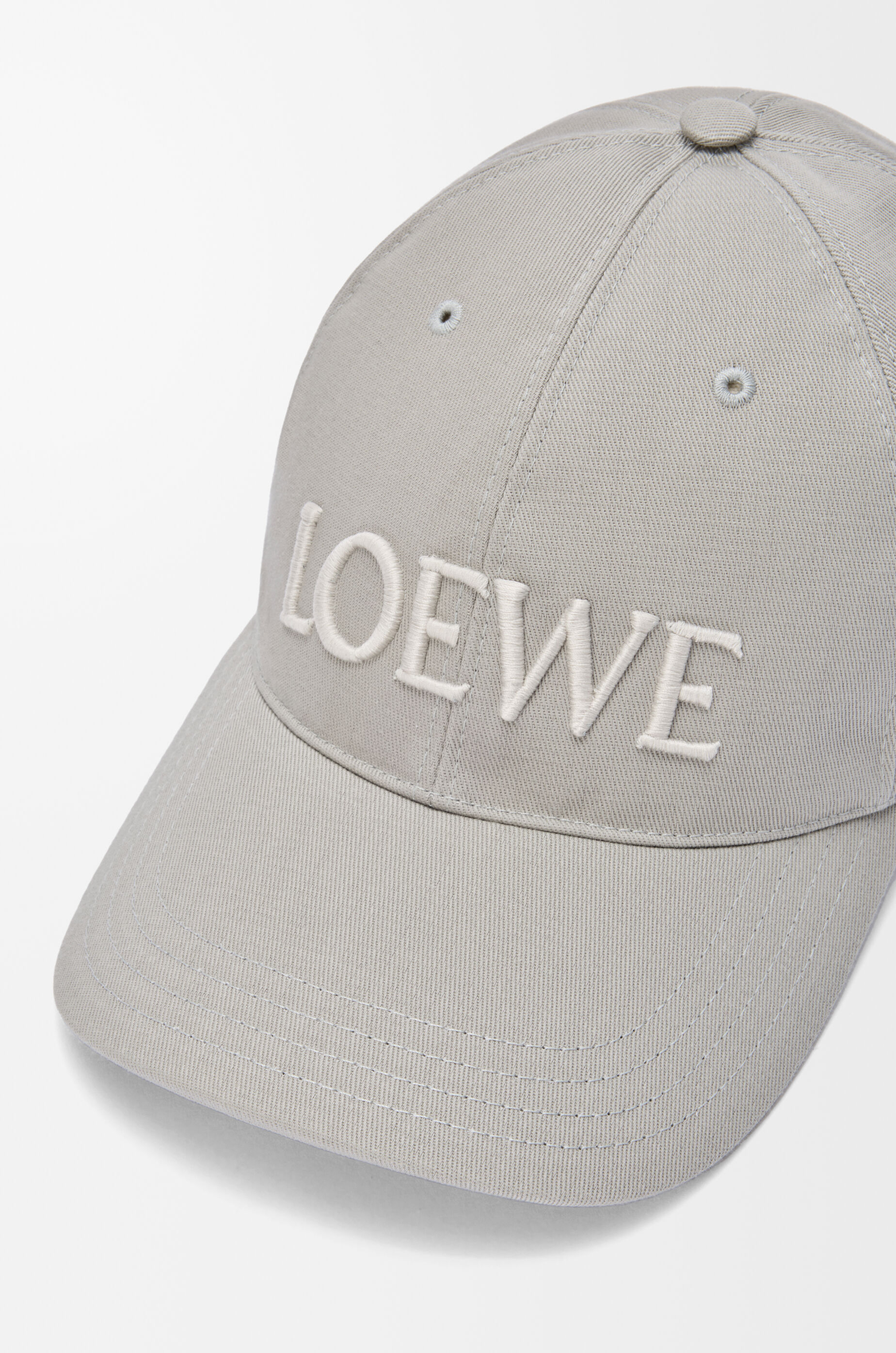 LOEWE LOEWE cap in canvas Lady Grey