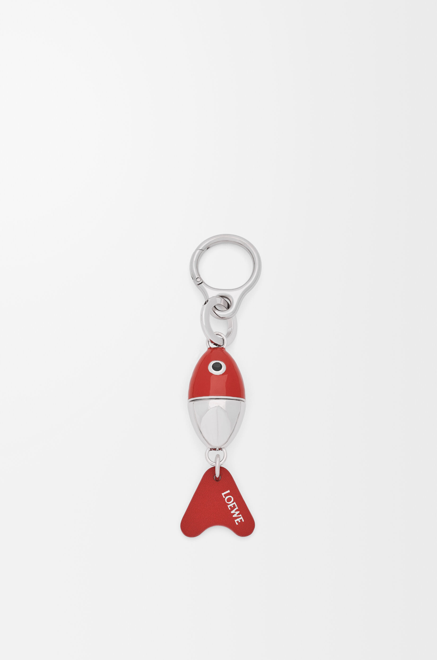 LOEWE Fishing lure charm Red/Silver
