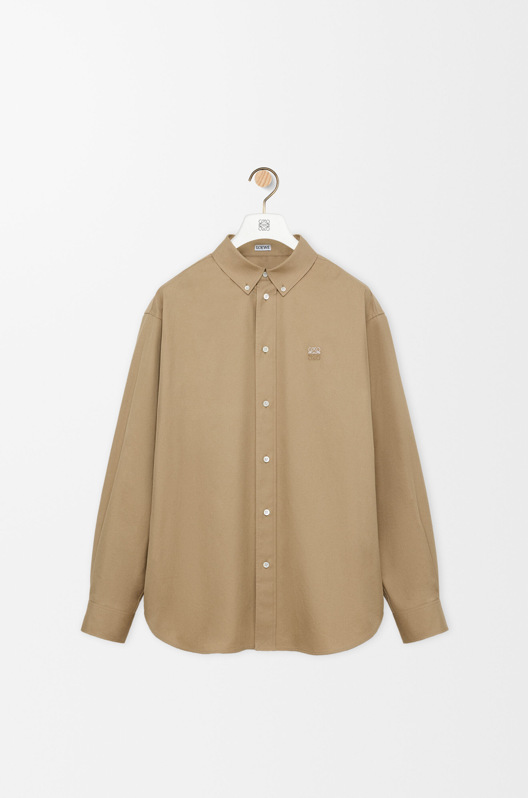LOEWE Shirt in cotton Beige