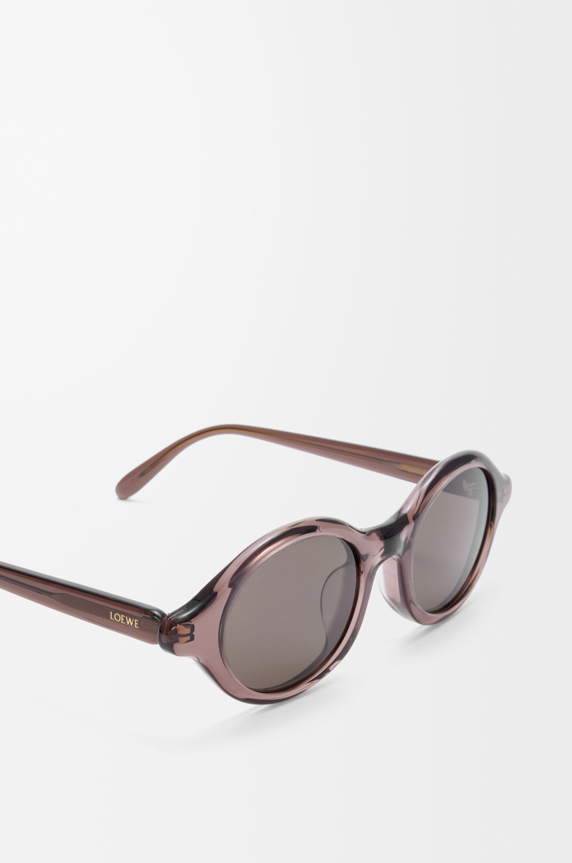 LOEWE Epsilon Slim sunglasses Transparent Brown