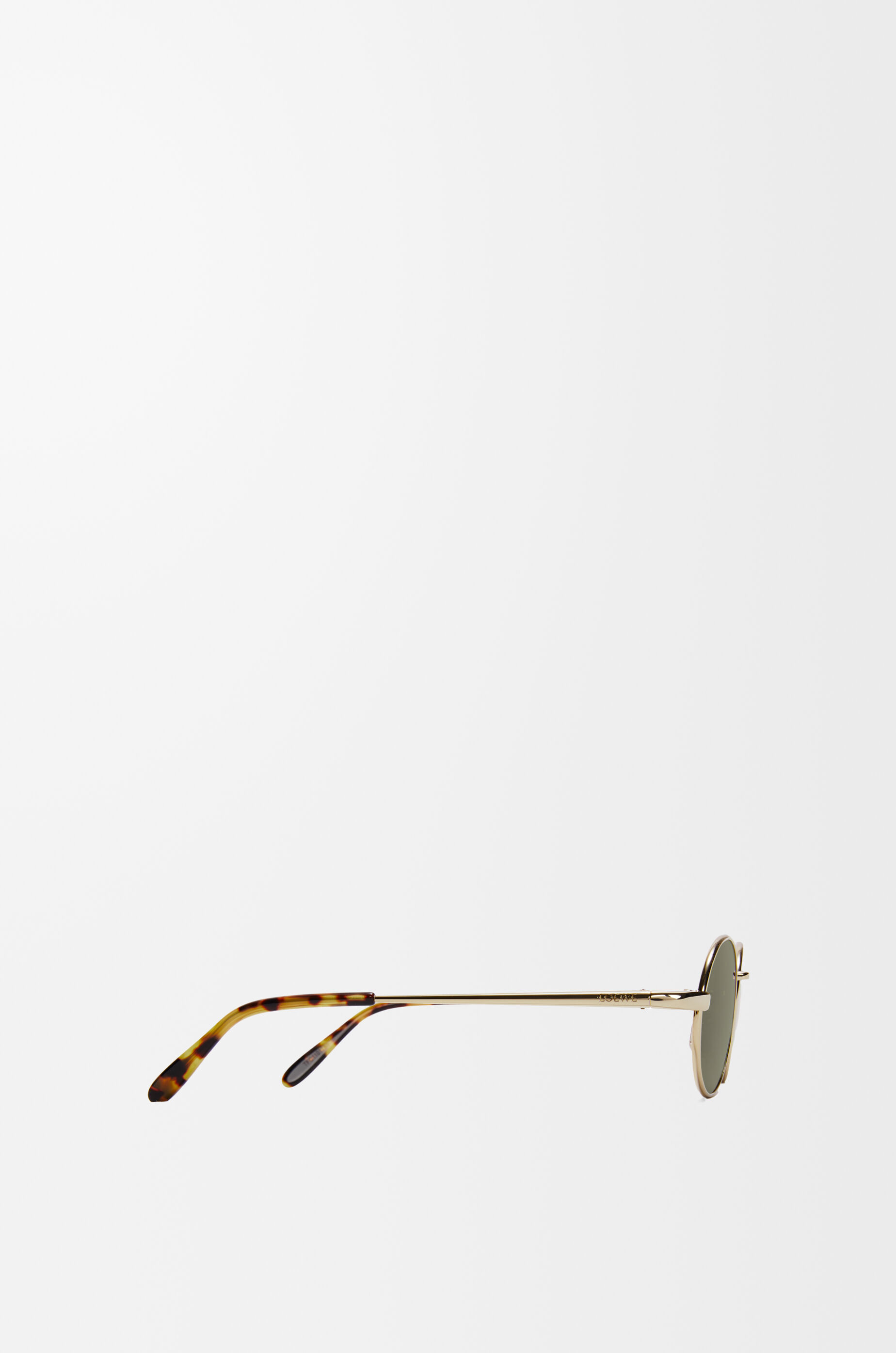 LOEWE Groove Oval sunglasses Green