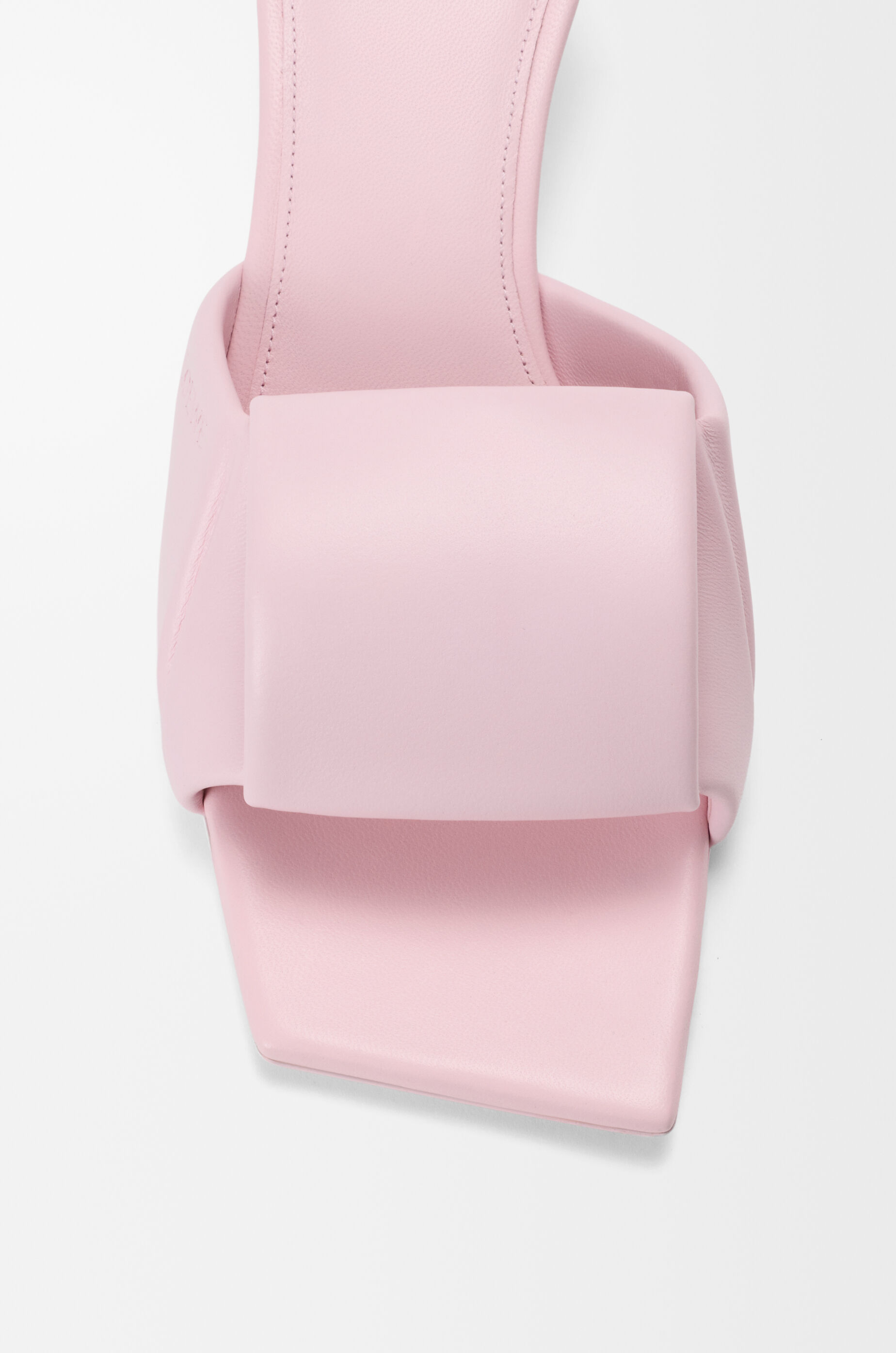 LOEWE Origami slide in lambskin Crystal Pink
