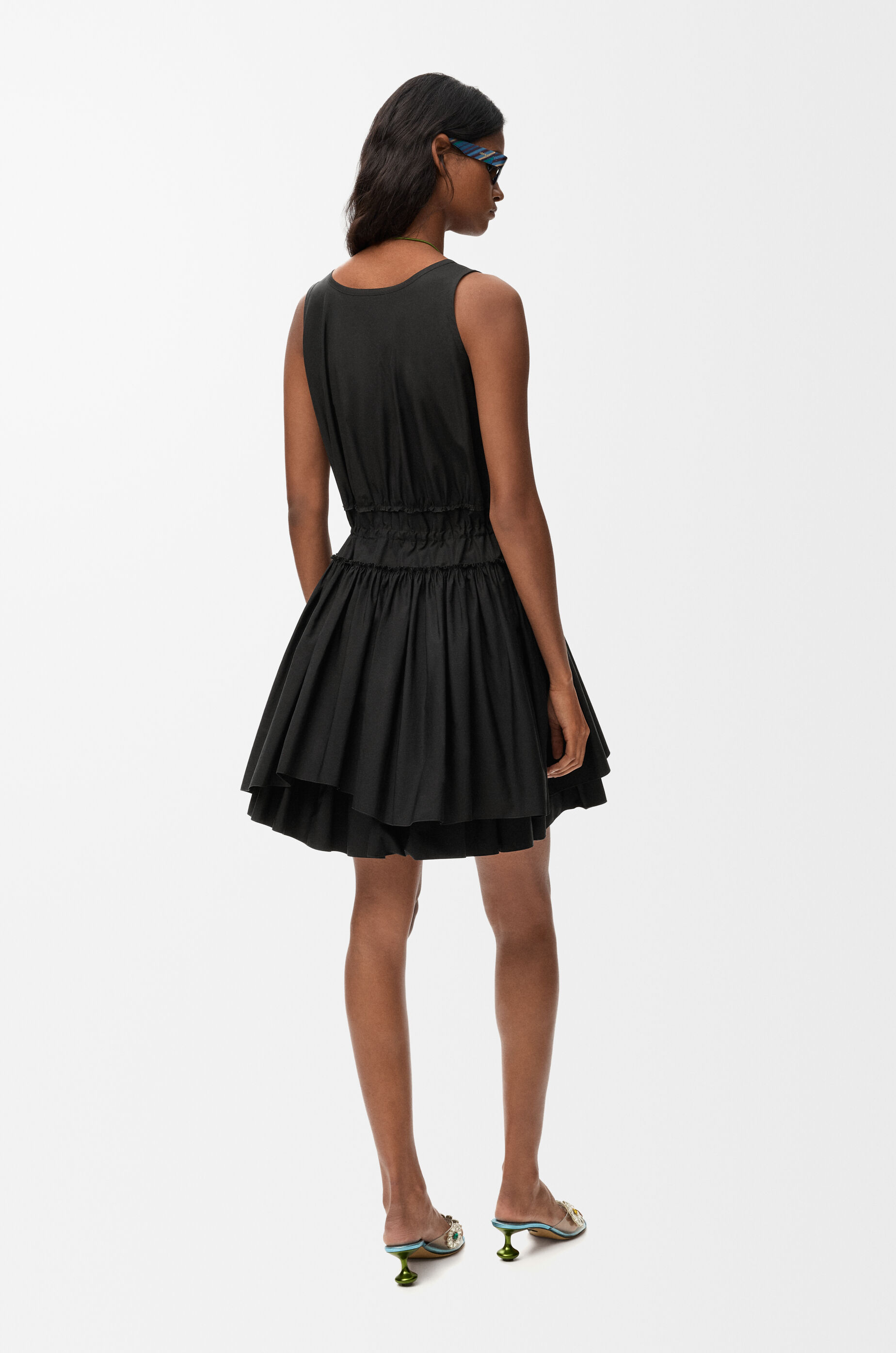 LOEWE Dress in cotton Black