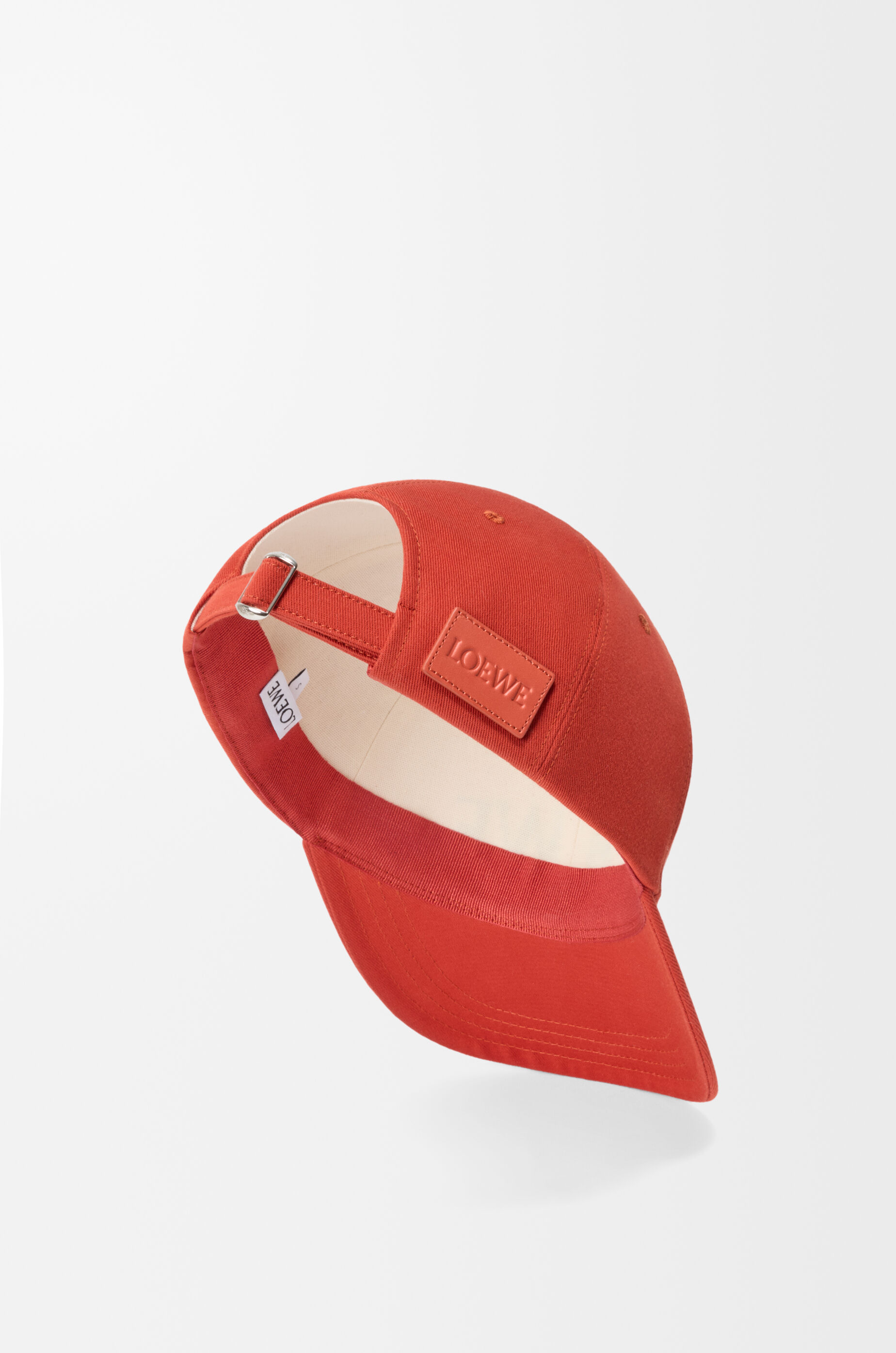 LOEWE LOEWE cap in cotton canvas Red
