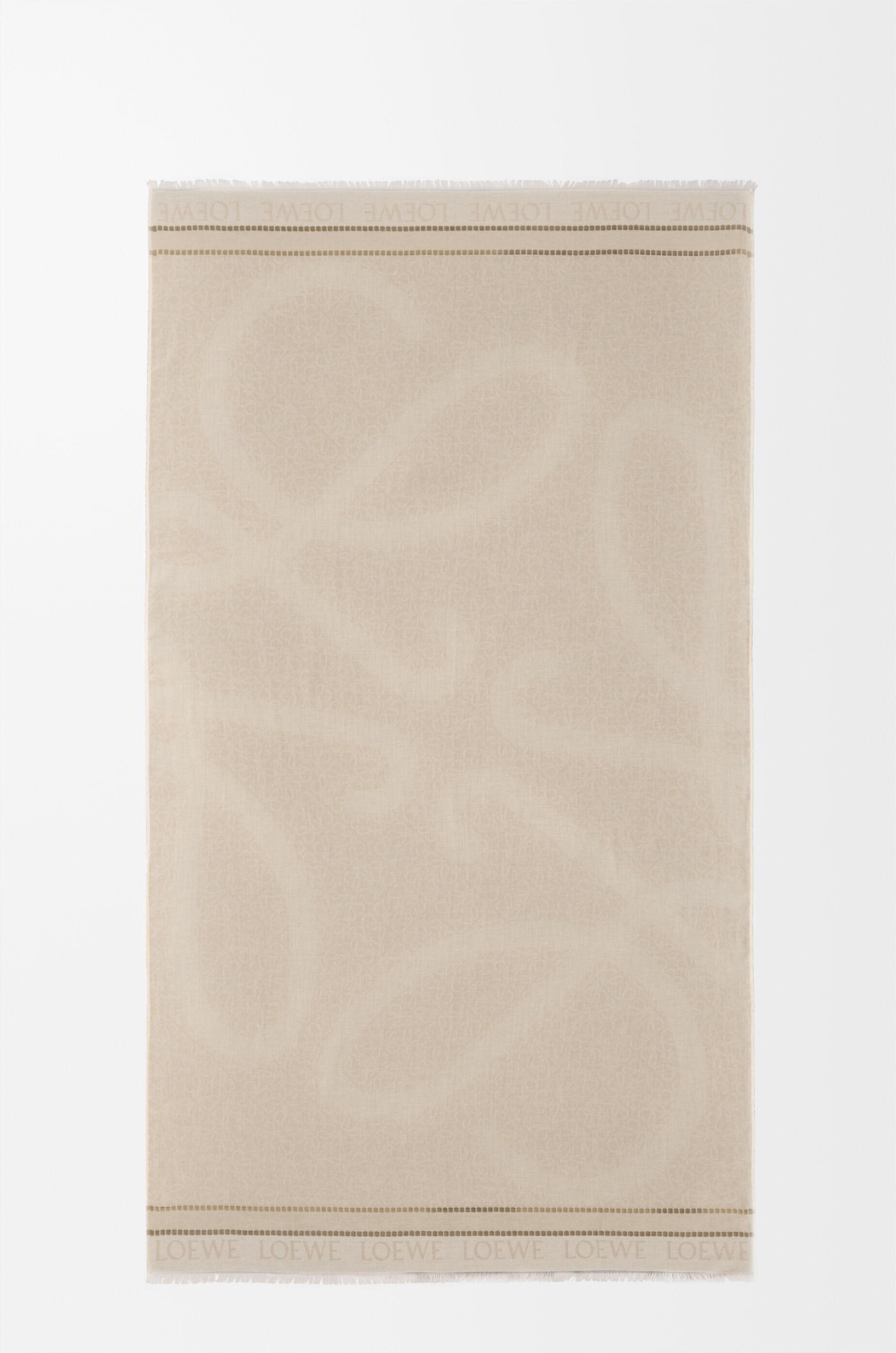 LOEWE Pareo in cotton Light Beige