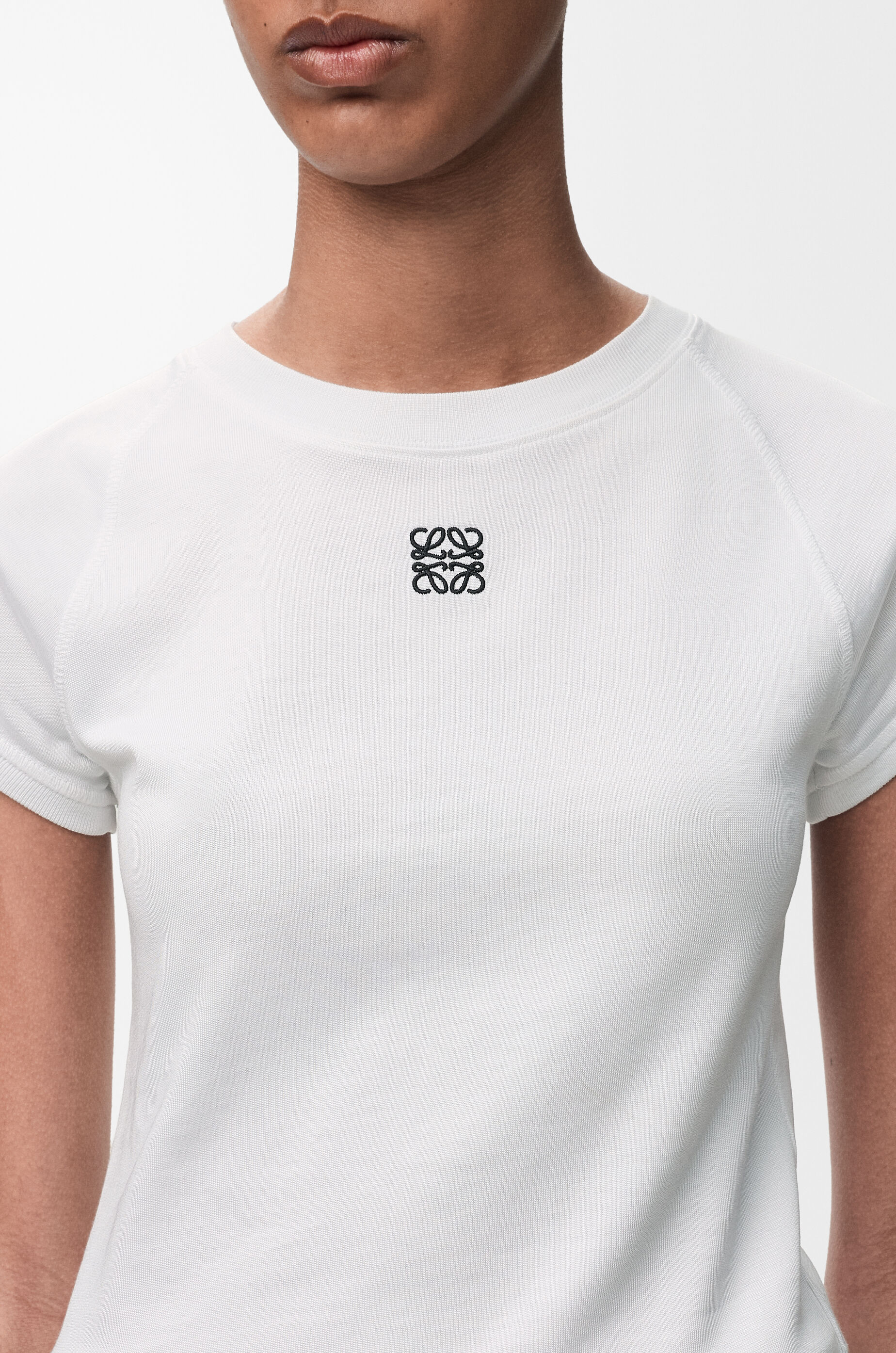 LOEWE Small fit T-shirt in cotton blend White