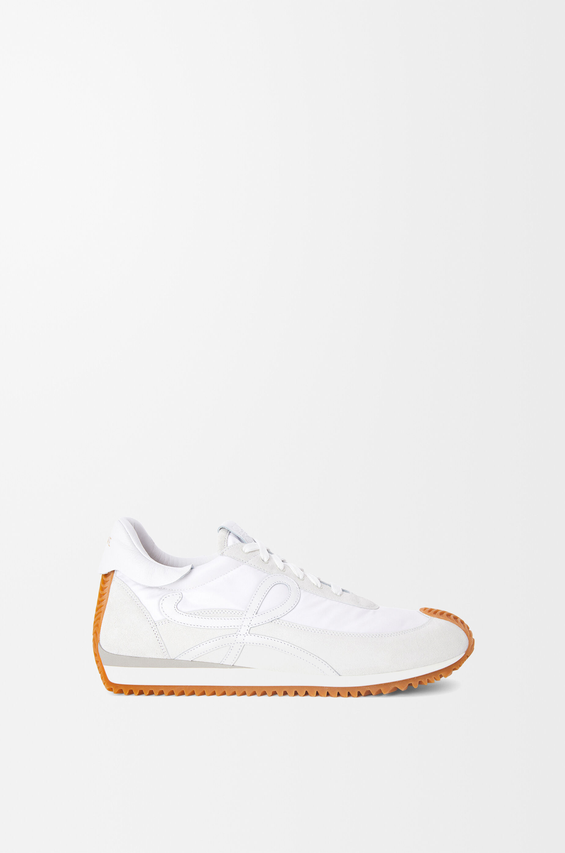 LOEWE Flow Runner in nylon and suede White