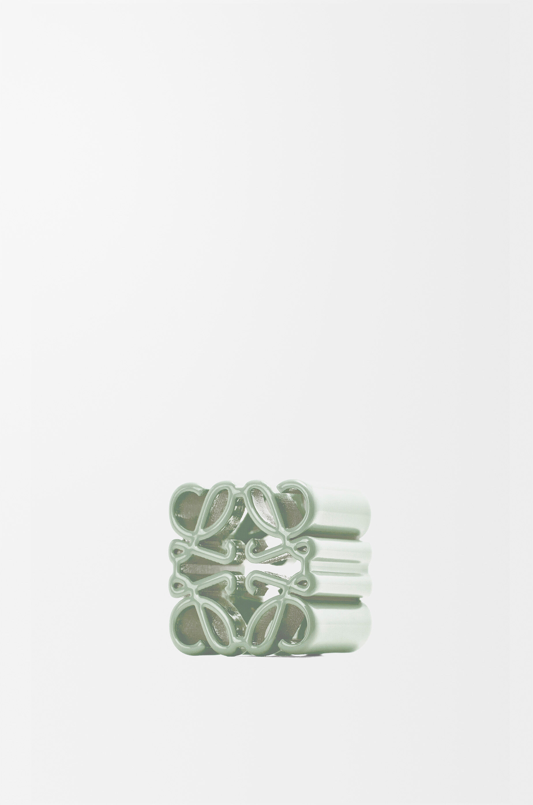 LOEWE Small Anagram dice Spring Jade