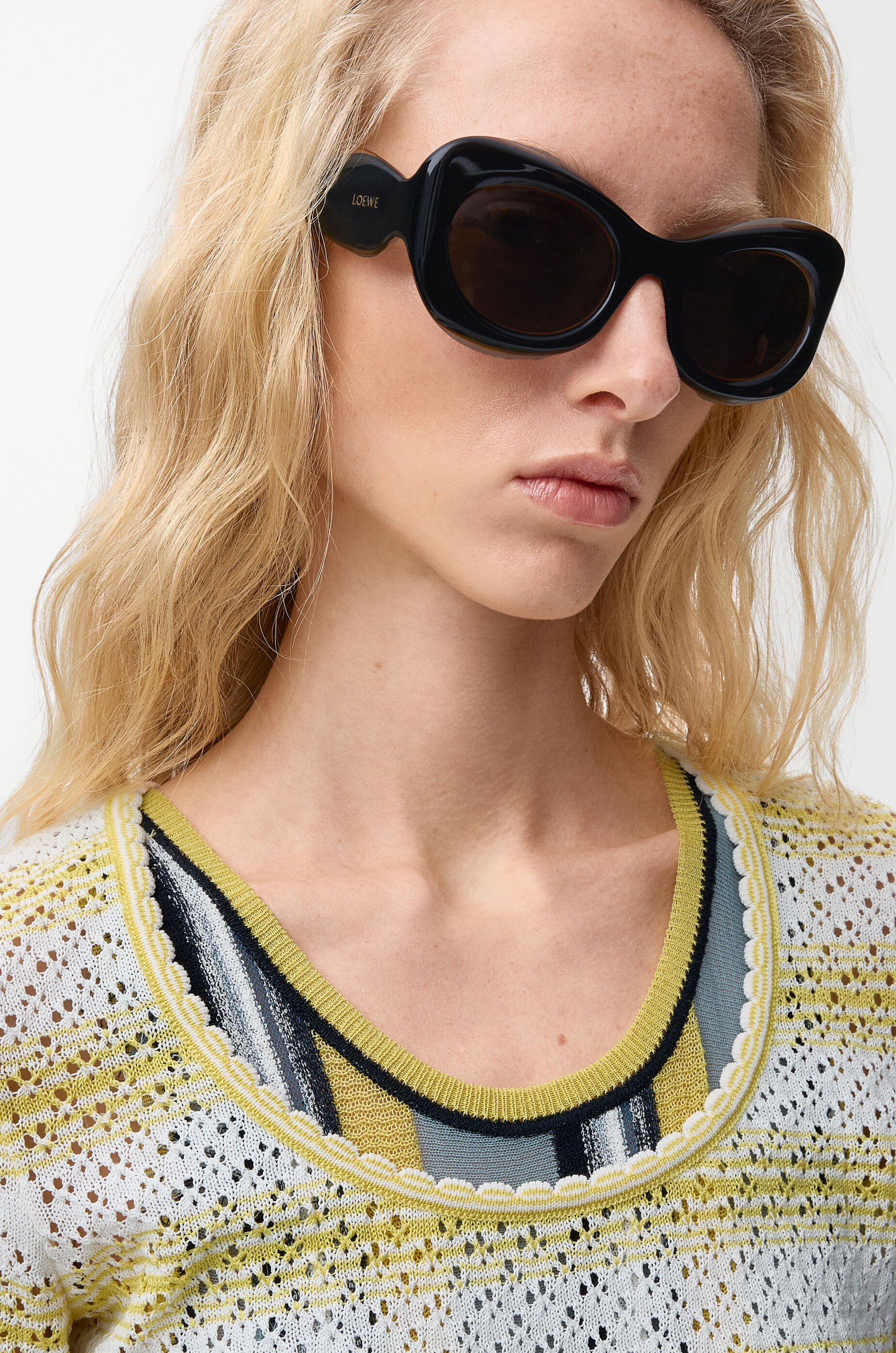 LOEWE Sierra Butterfly sunglasses Black