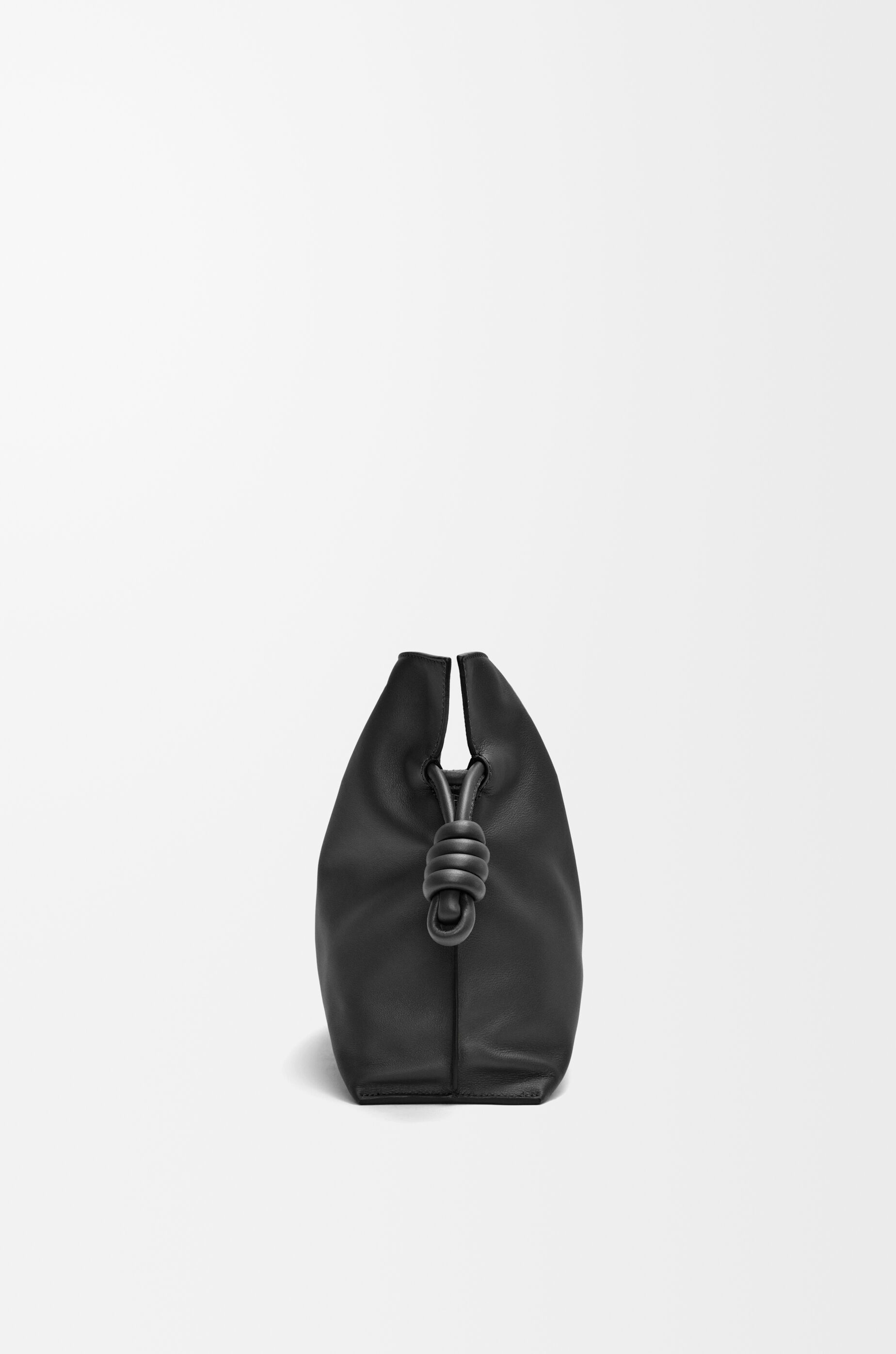 LOEWE Medium Flamenco clutch in nappa calfskin Black