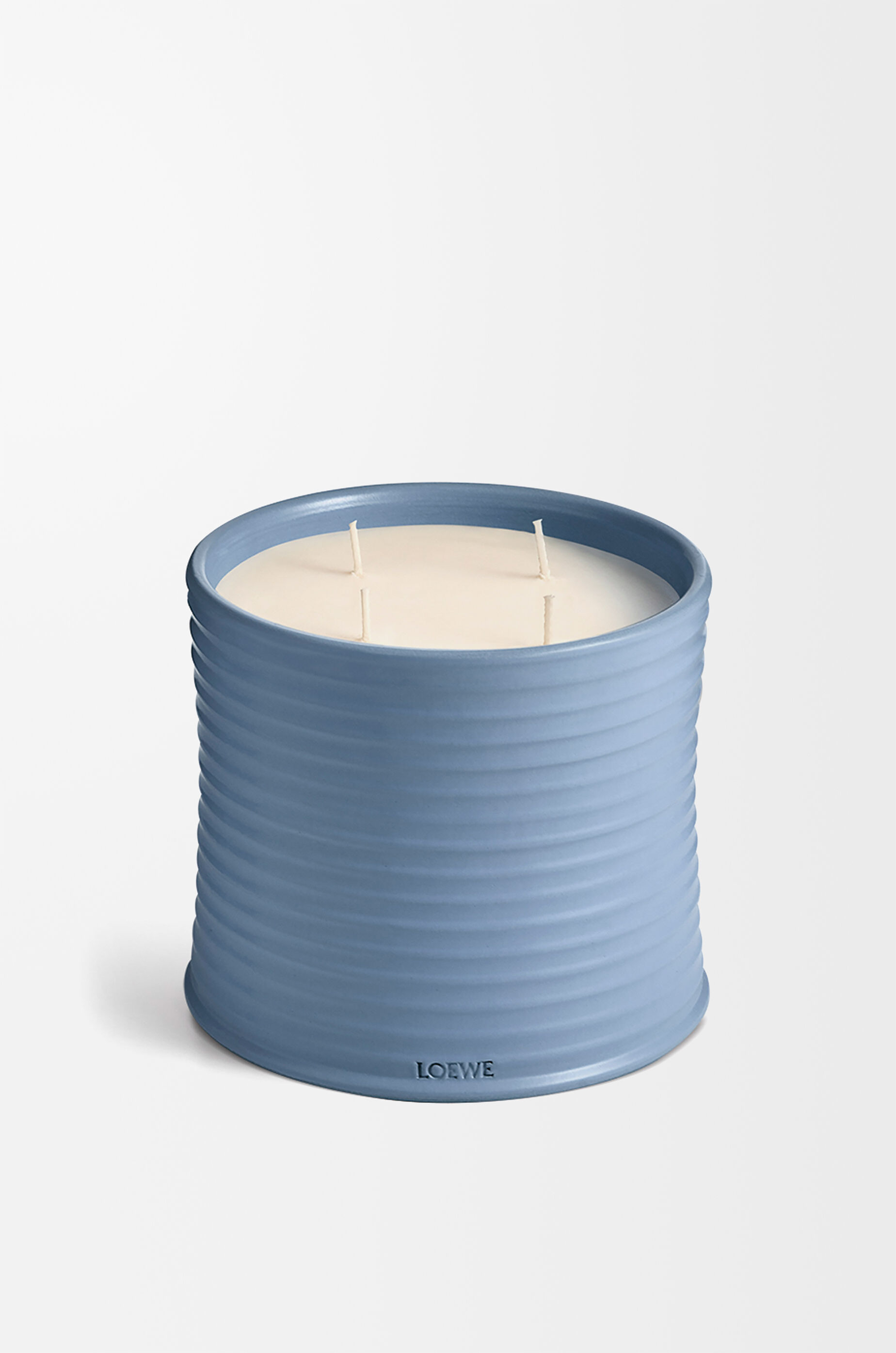 LOEWE Large Cypress Balls candle Baby Blue