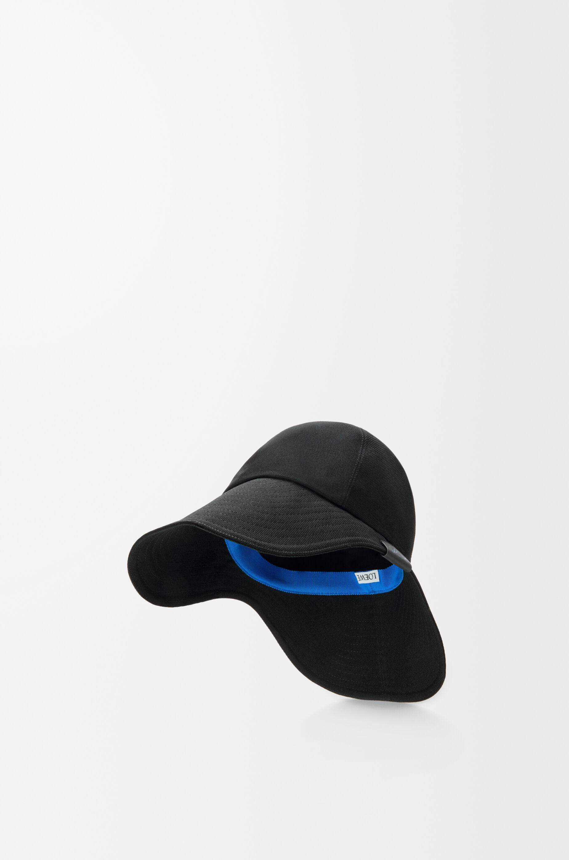 LOEWE Hiker hat in canvas Black