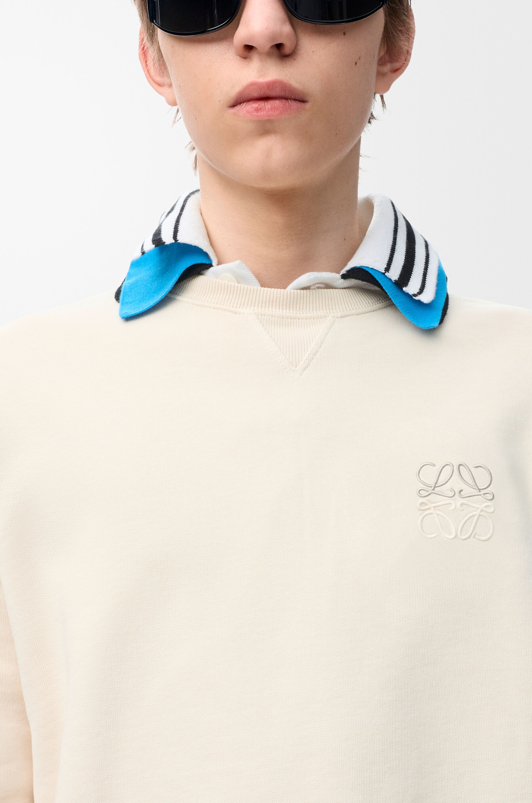 LOEWE Sweatshirt in cotton Beige