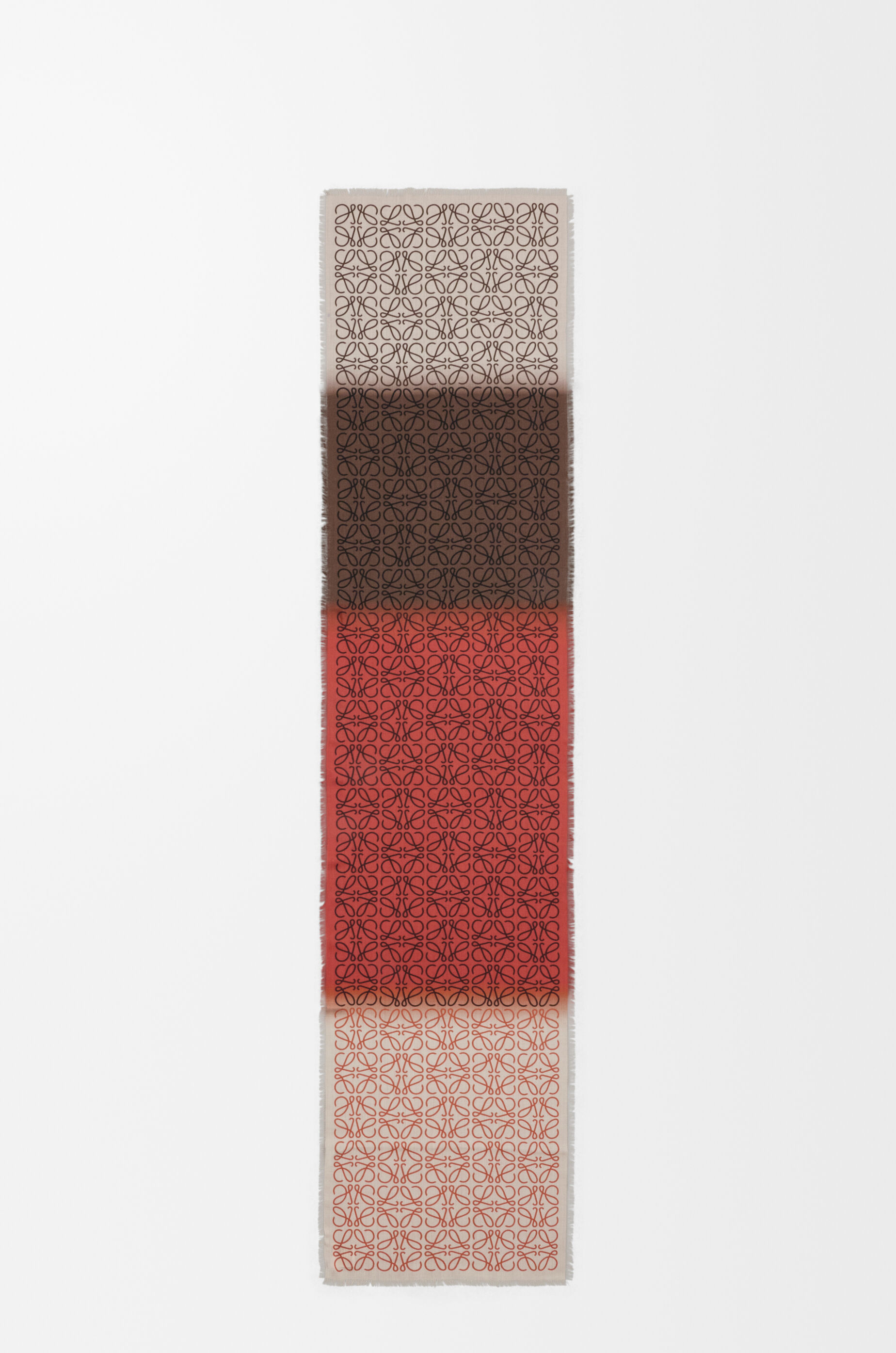 LOEWE Scarf in wool, silk and cashmere blend Multicolor
