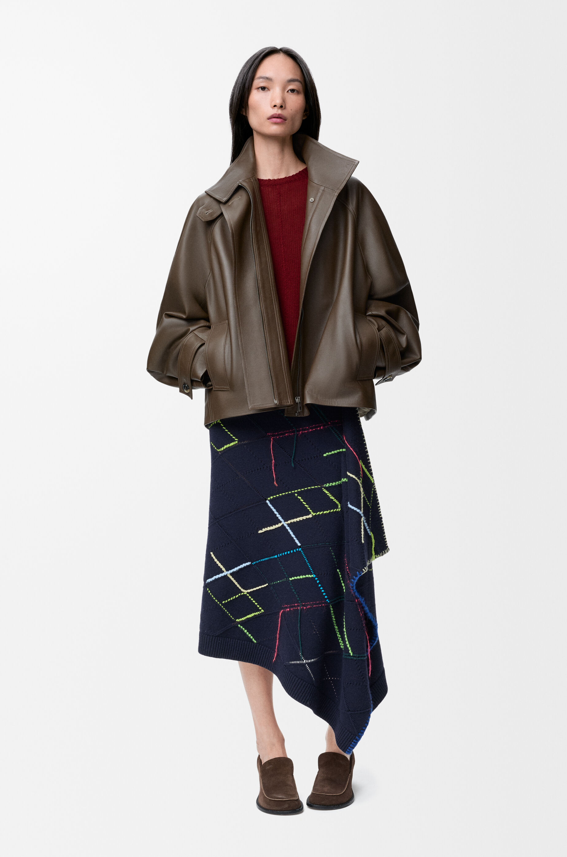LOEWE Sweater in cashmere Burgundy