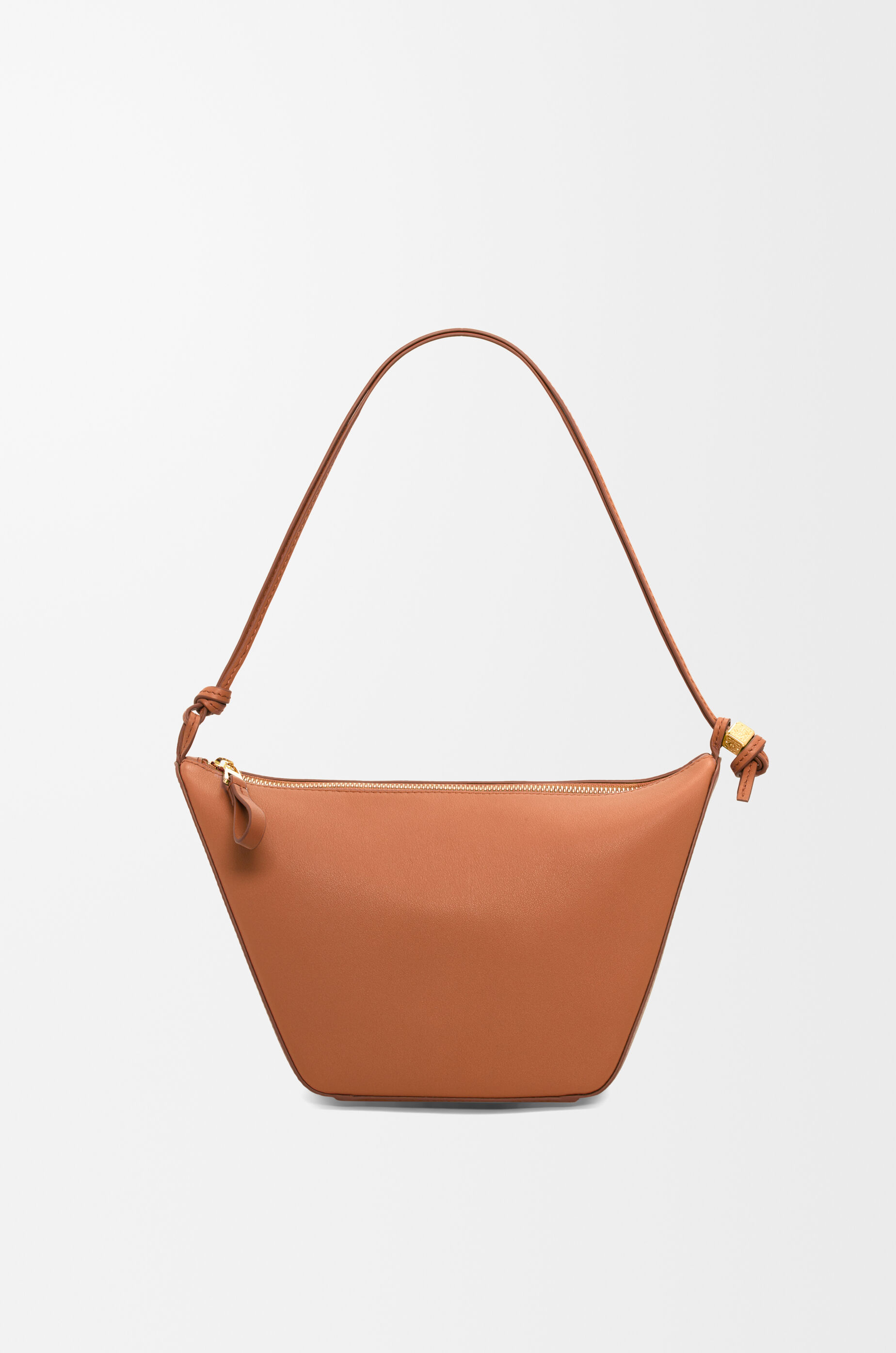 LOEWE Mini Hammock hobo in classic calfskin Tan
