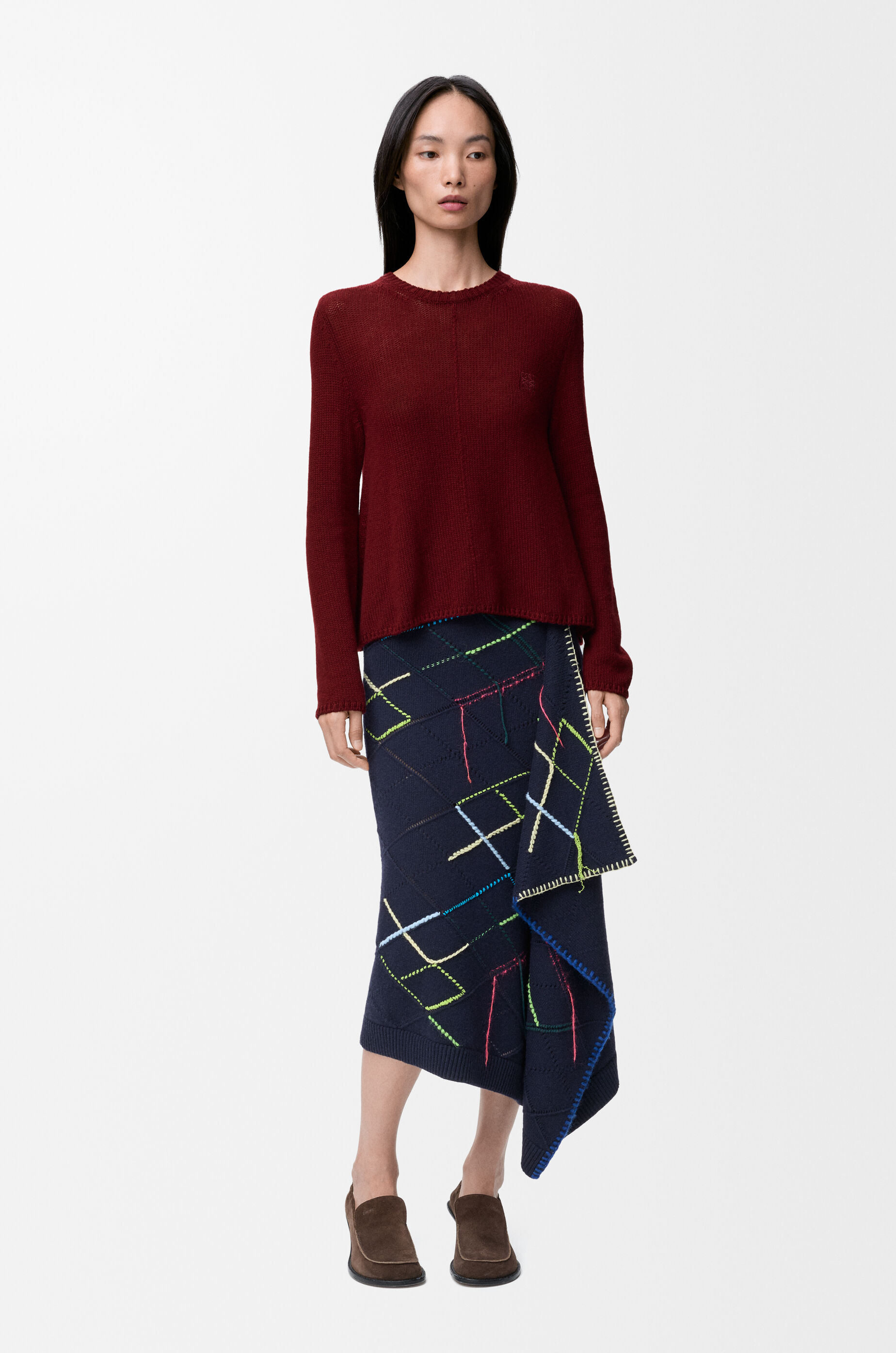 LOEWE Sweater in cashmere Burgundy
