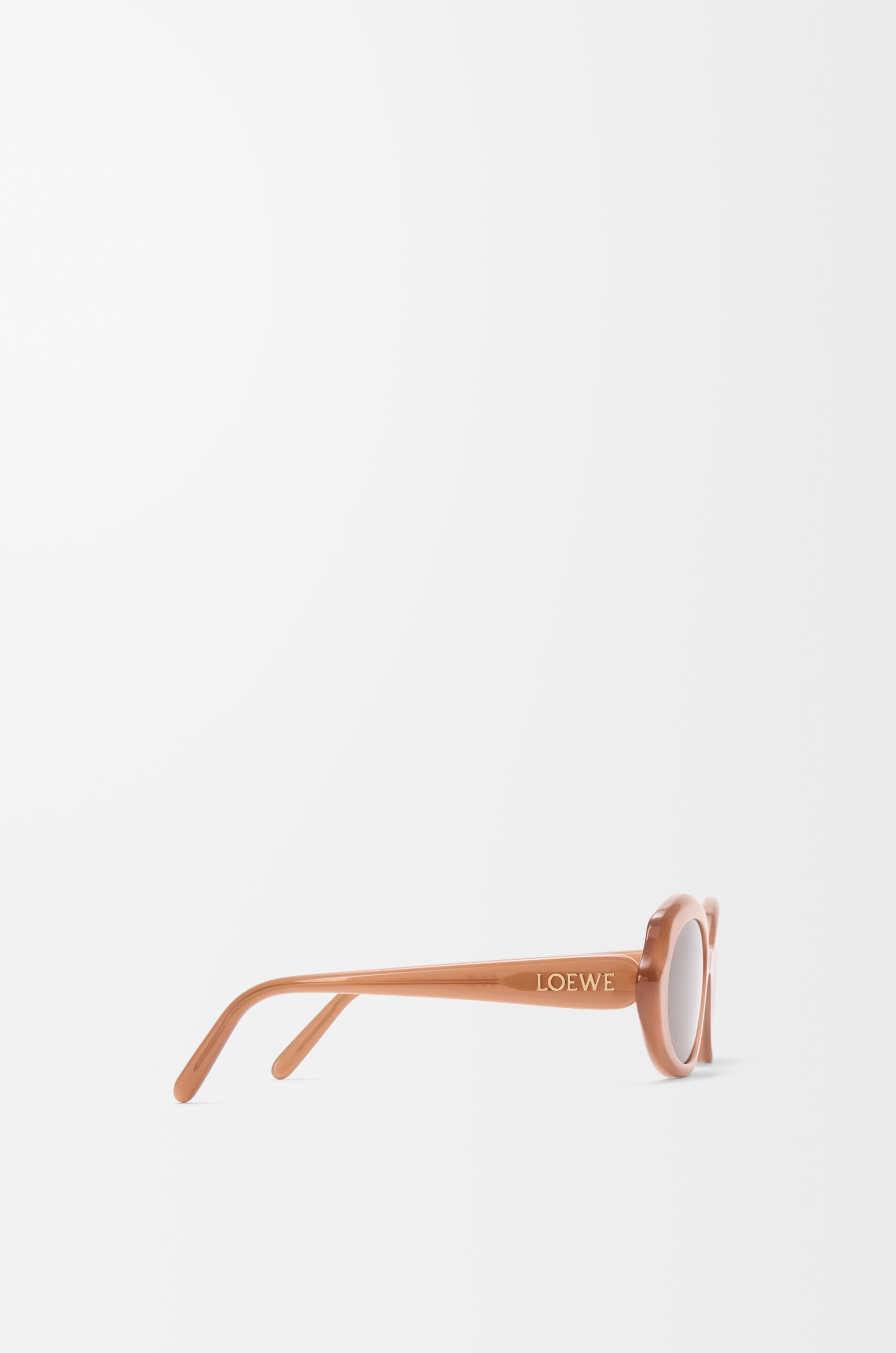 LOEWE Delta Slim sunglasses Milky Caramel