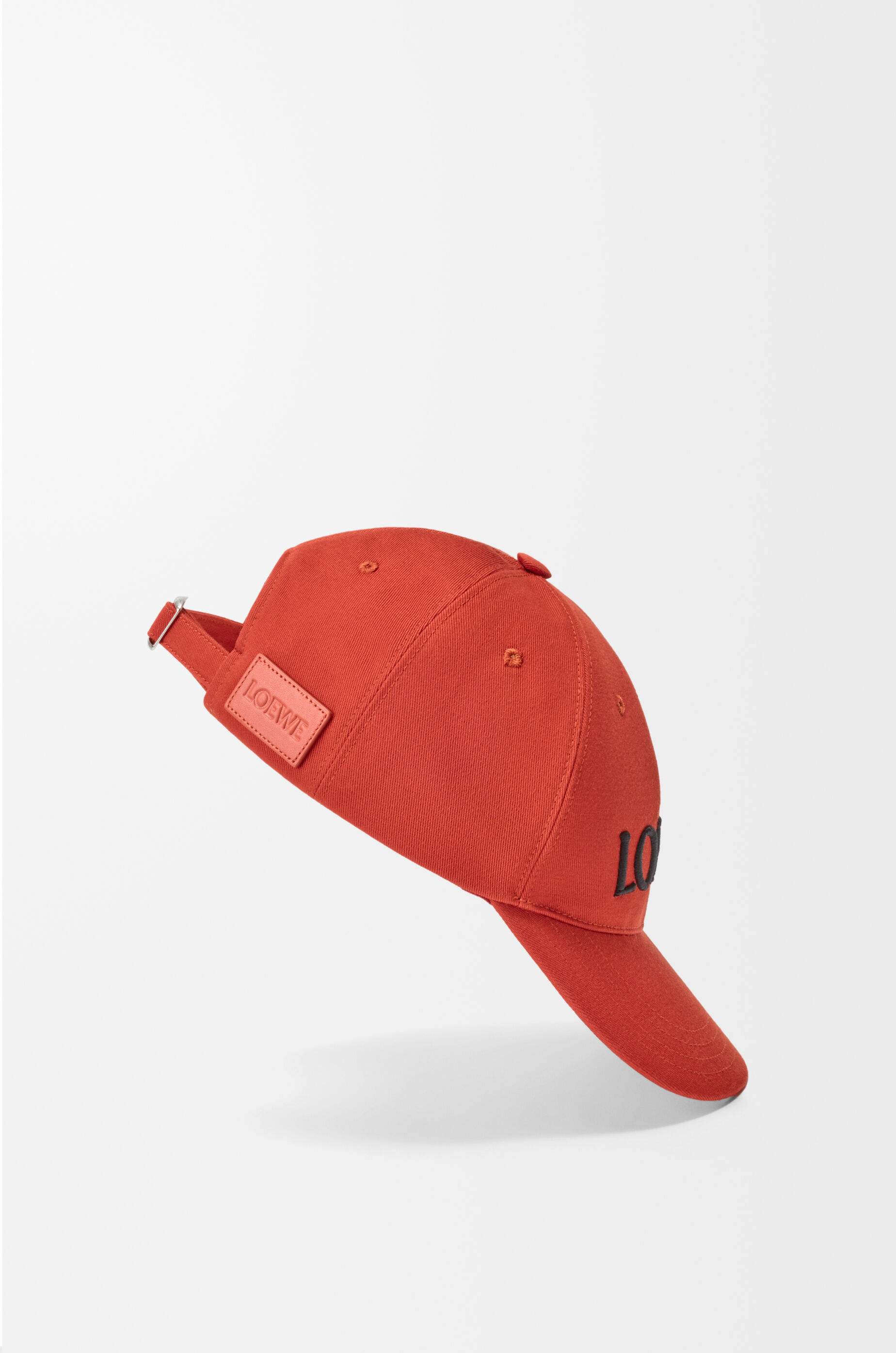 LOEWE LOEWE cap in cotton canvas Red